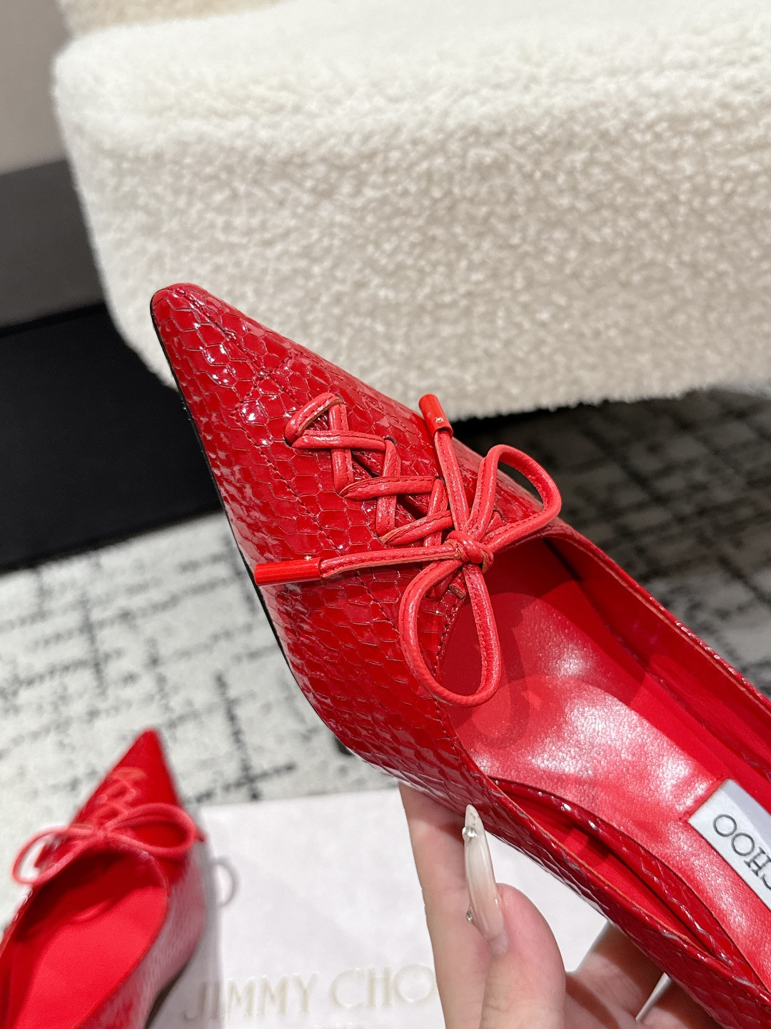 UA J1m*y Ch00 Scarlett Pumps 5cm