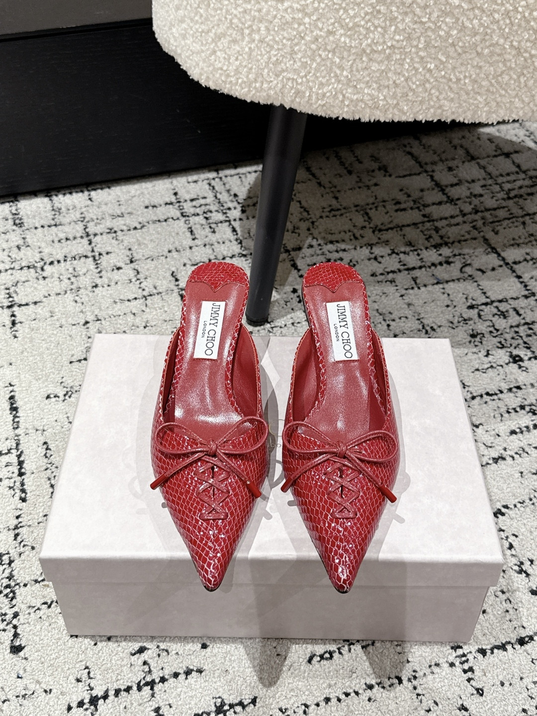 UA J1m*y Ch00 Scarlett Mule 5cm