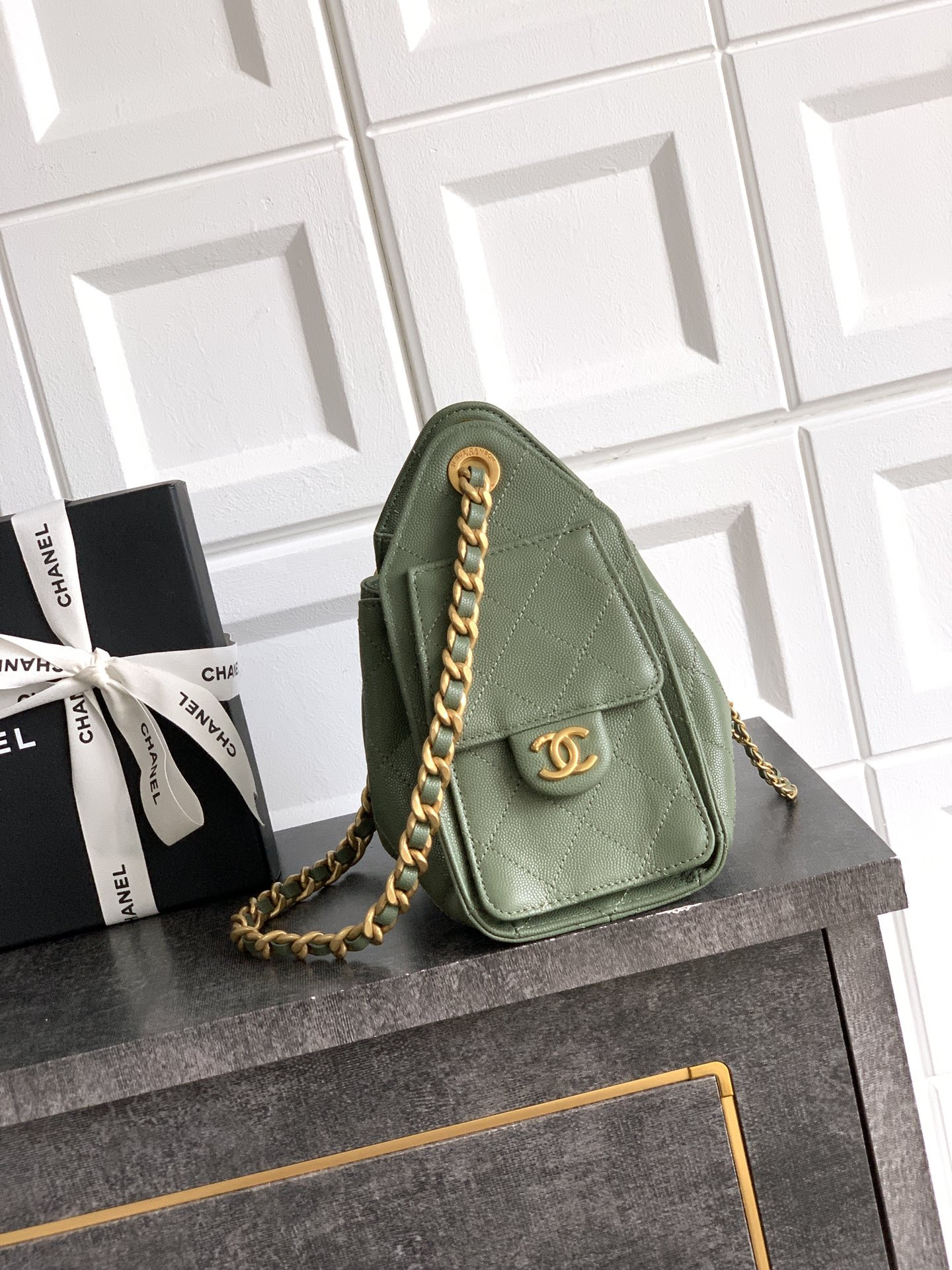 Ch**el 25C Bucket Bag 20x22x12.5cm