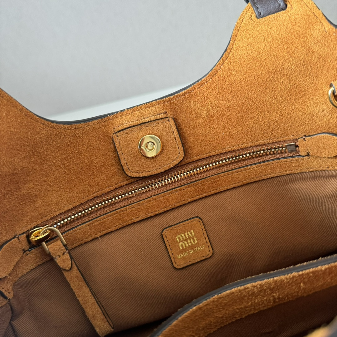 Miu Miu Leather Handbag 20x25.5x13cm