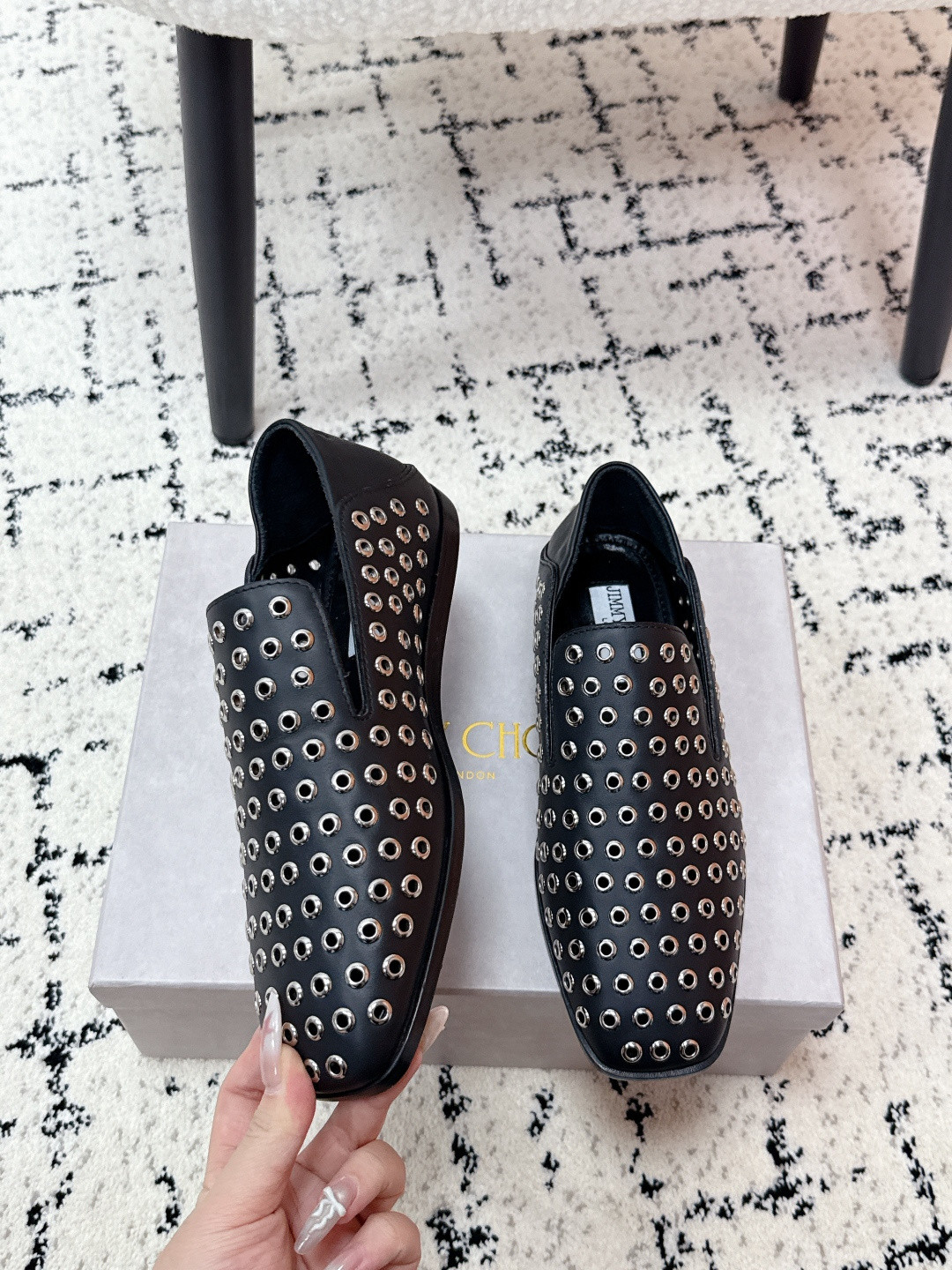 UA Jimmy Choo Eliot Slipper