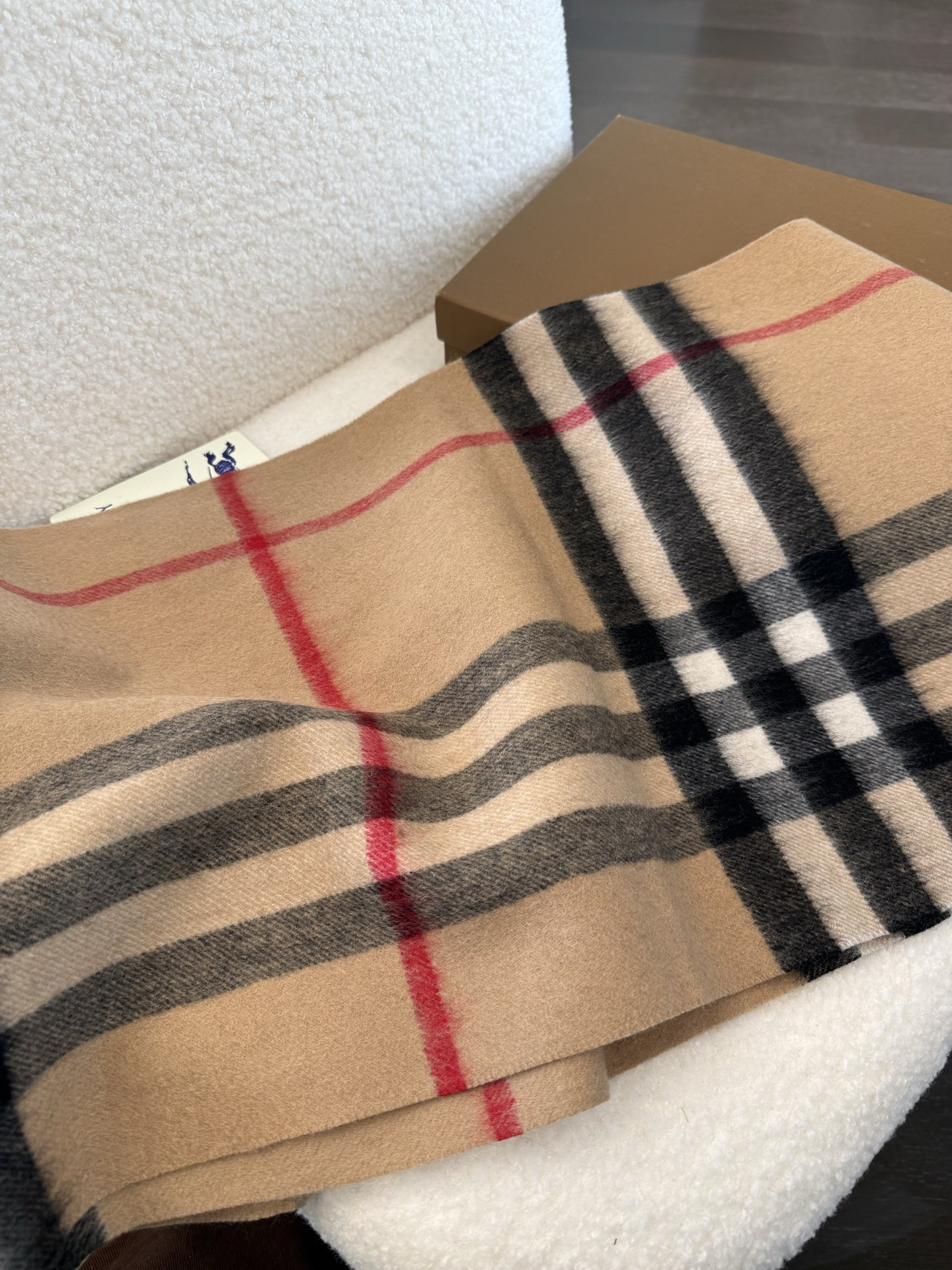 Bv*b*rry scarf 30x180cm