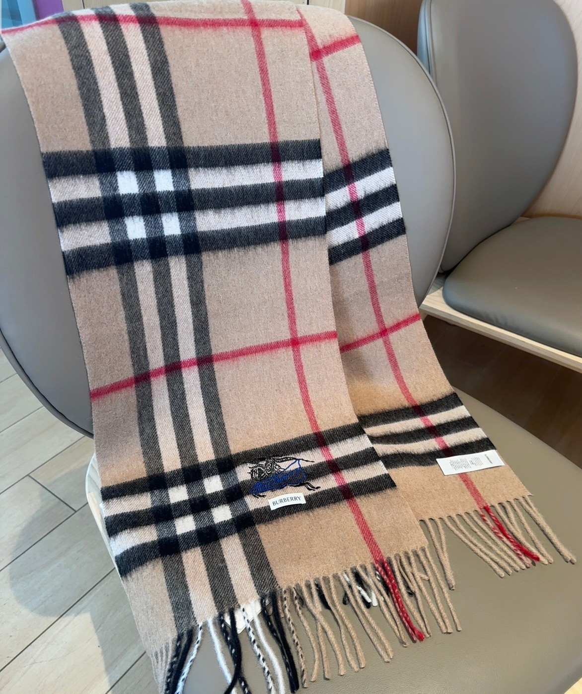 Bv*b*rry scarf 30x180cm