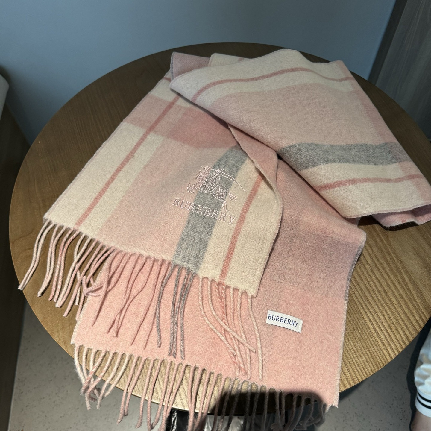 Bv*b*rry scarf 30x180cm 100% lambswool