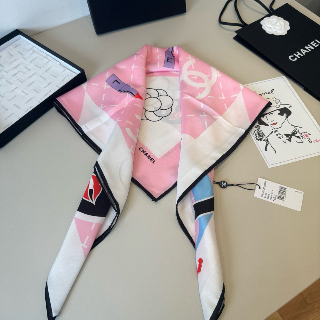 Ch**el scarf 90x90cm