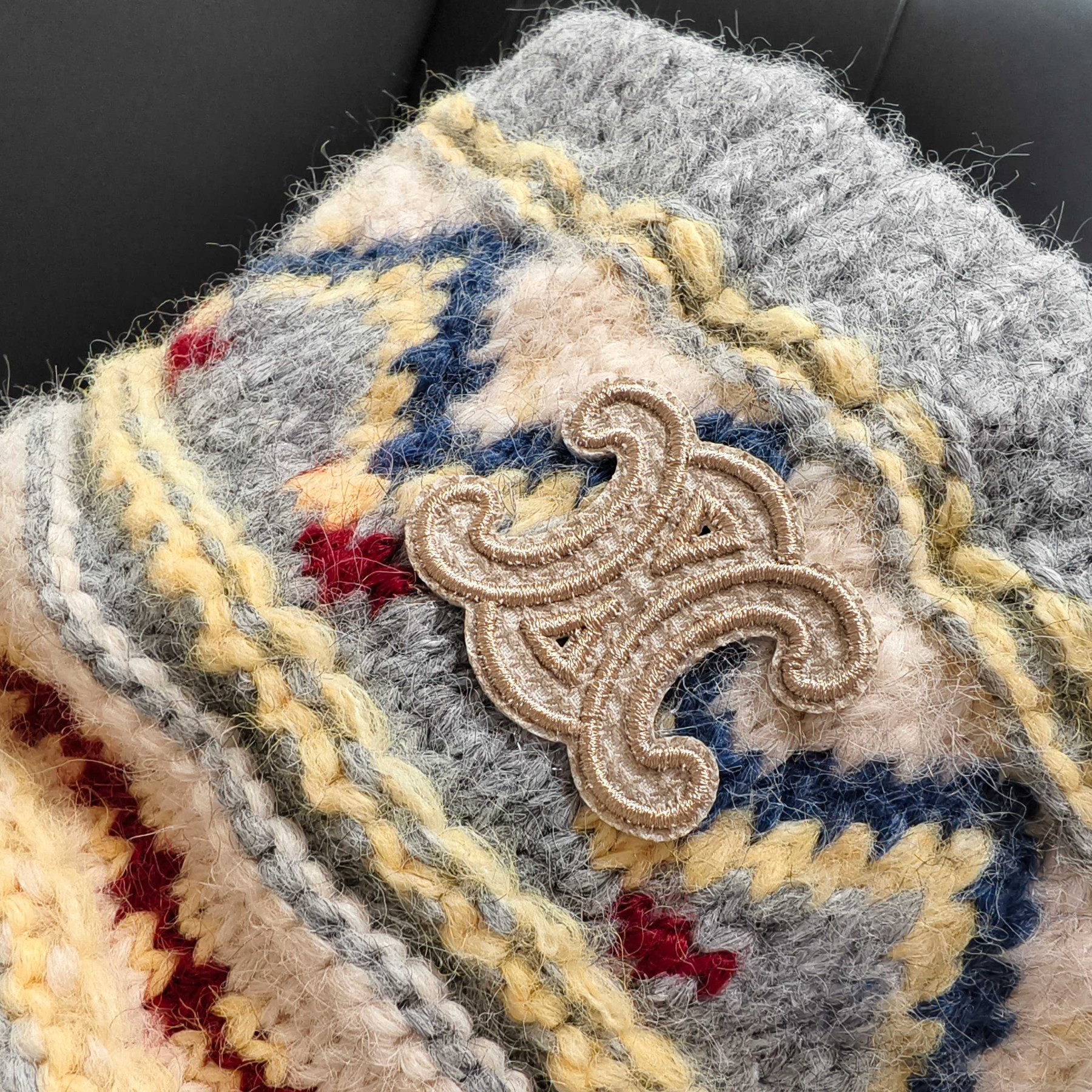 Ce1i*e knit trapper hat