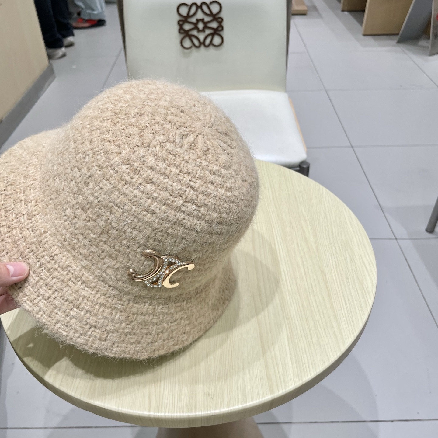 Celine Knit Bucket Hat