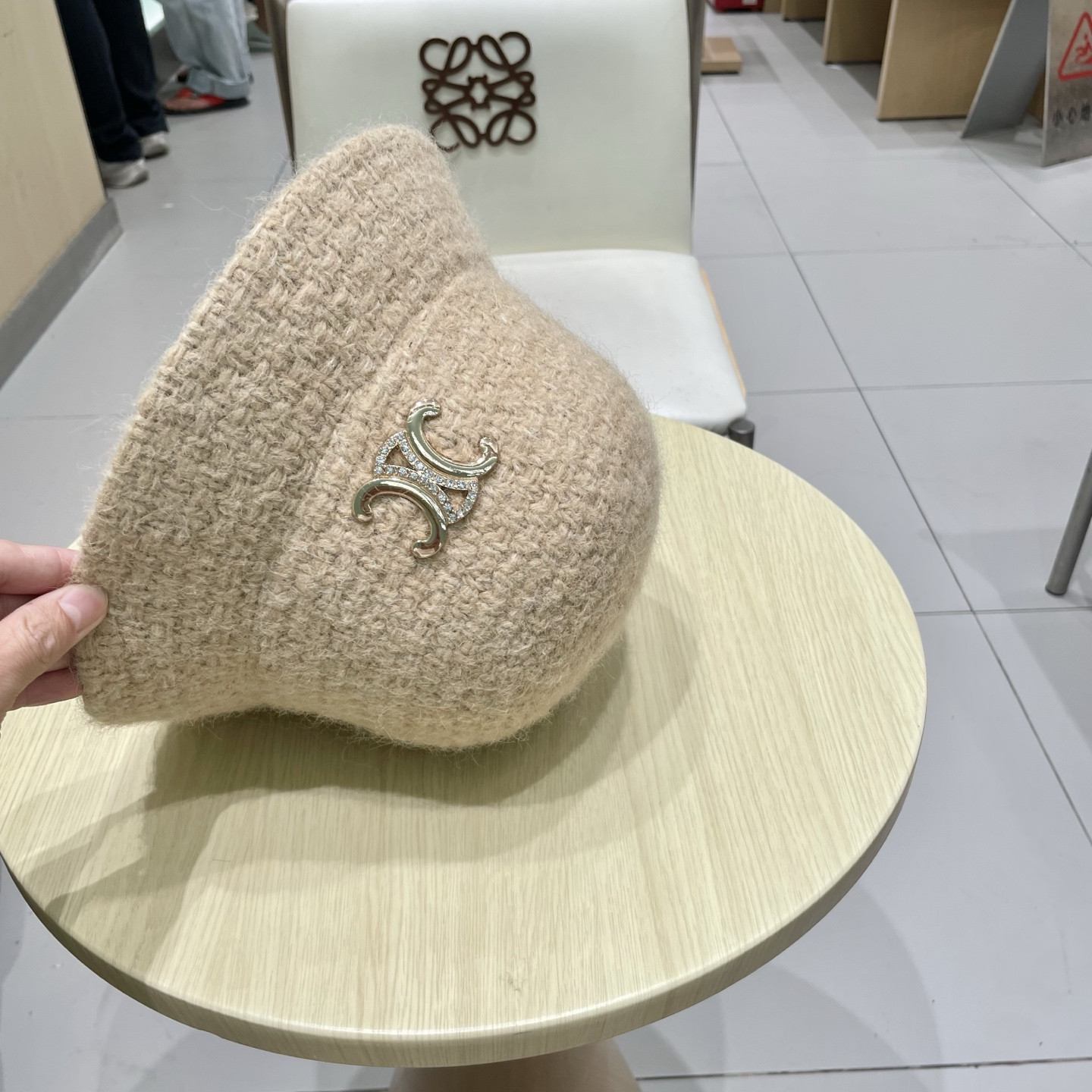 Celine Knit Bucket Hat