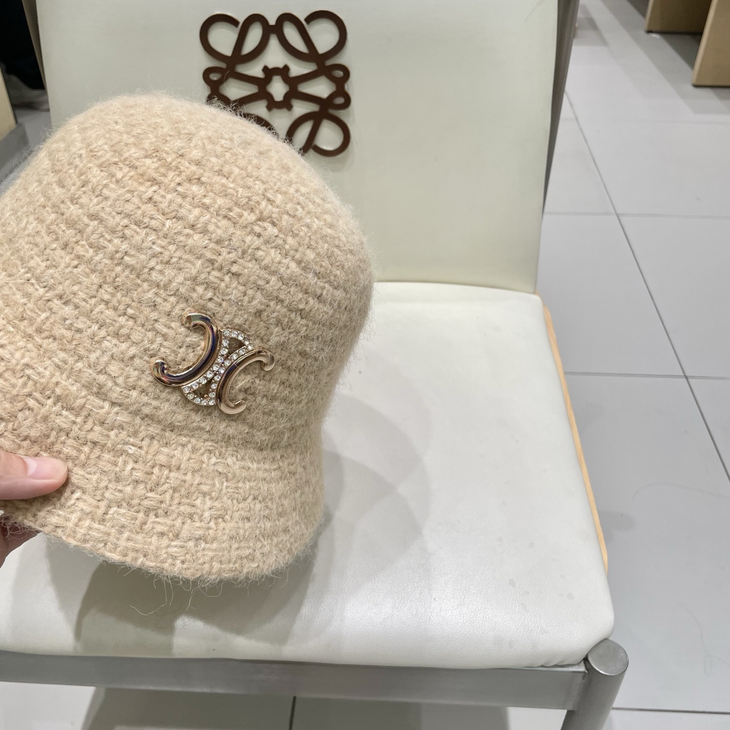 Celine Knit Bucket Hat