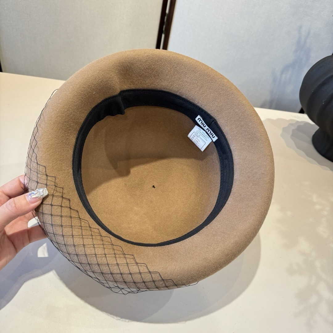 M1v M1v wool felt hat 57cm head circumference