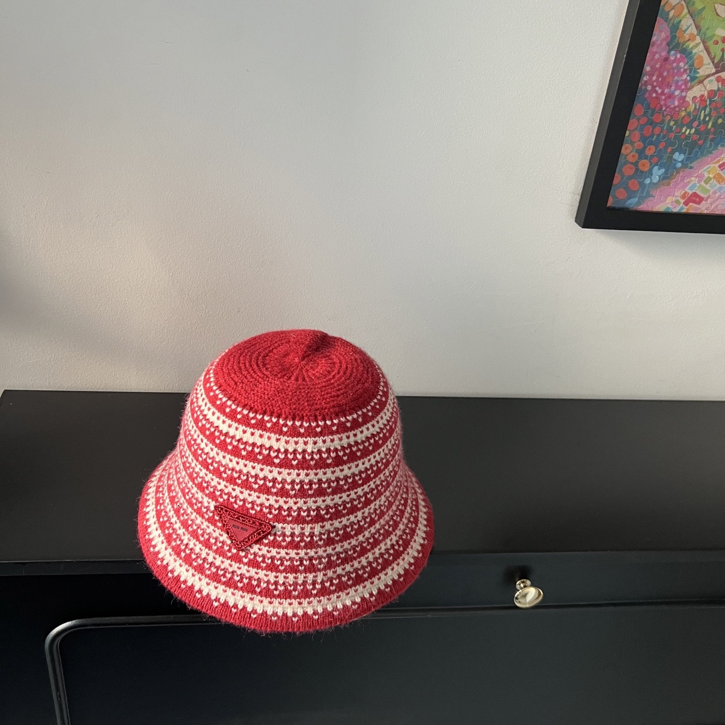 Miu Miu Knit Bucket Hat