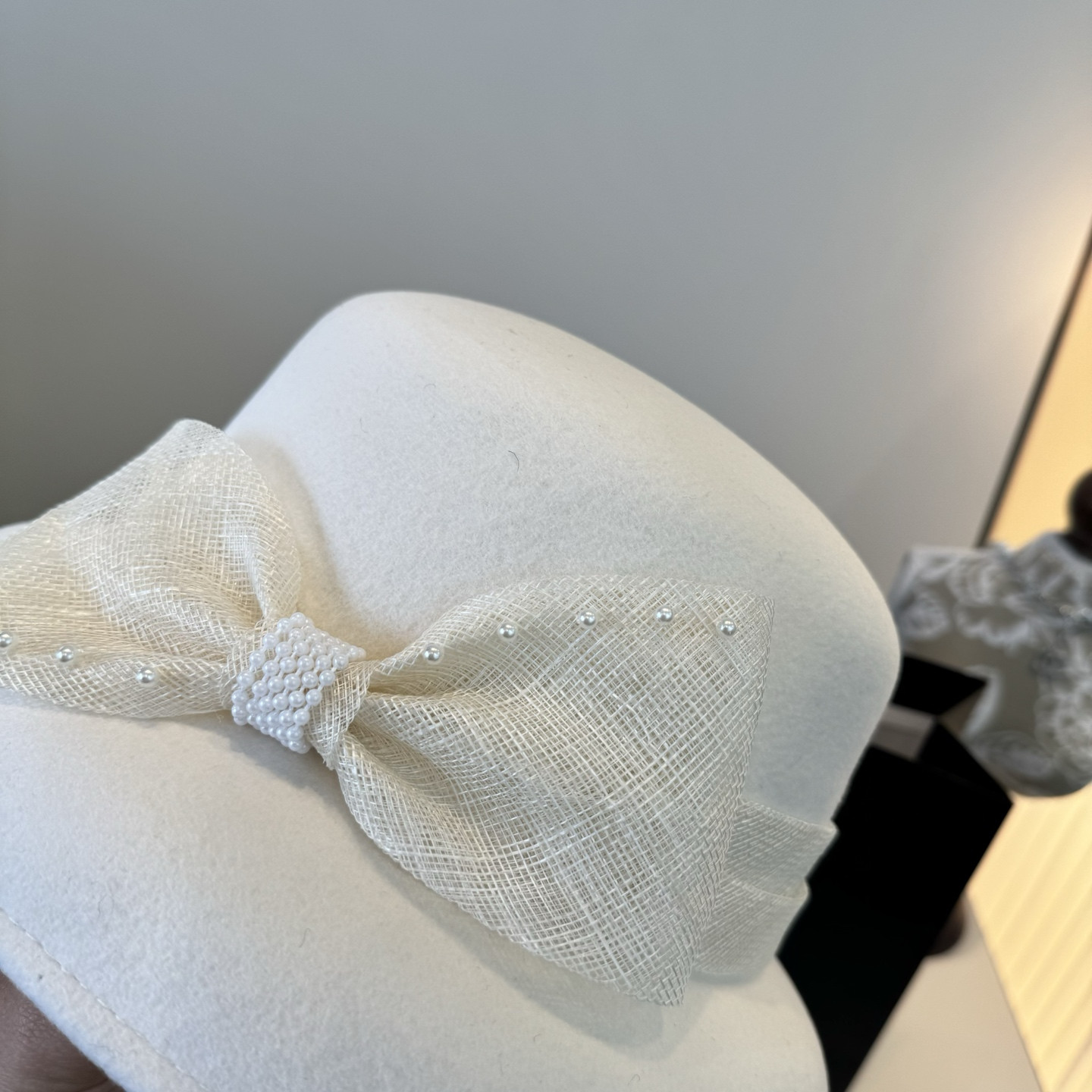 Miu Miu Wool Felt Hat 57cm Head Circumference