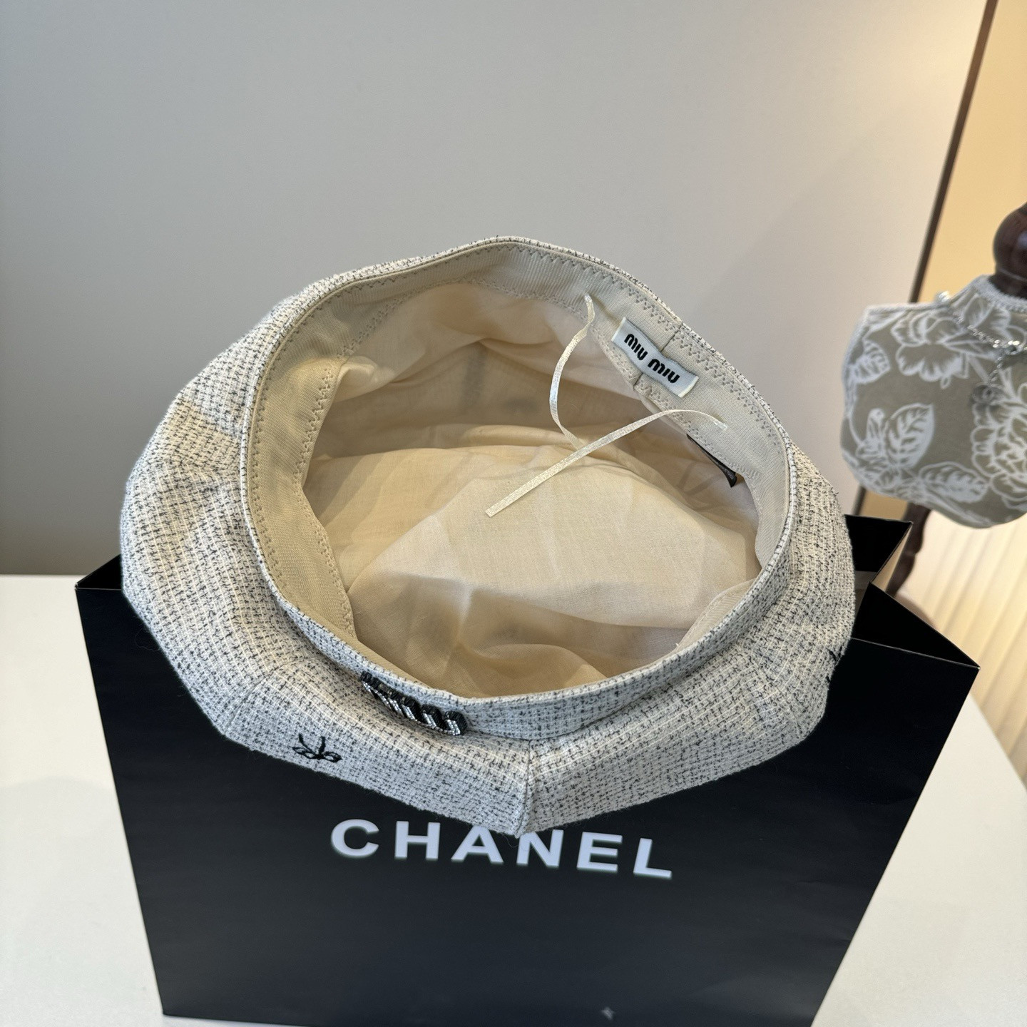 Miu Miu Beret 57cm Head Circumference