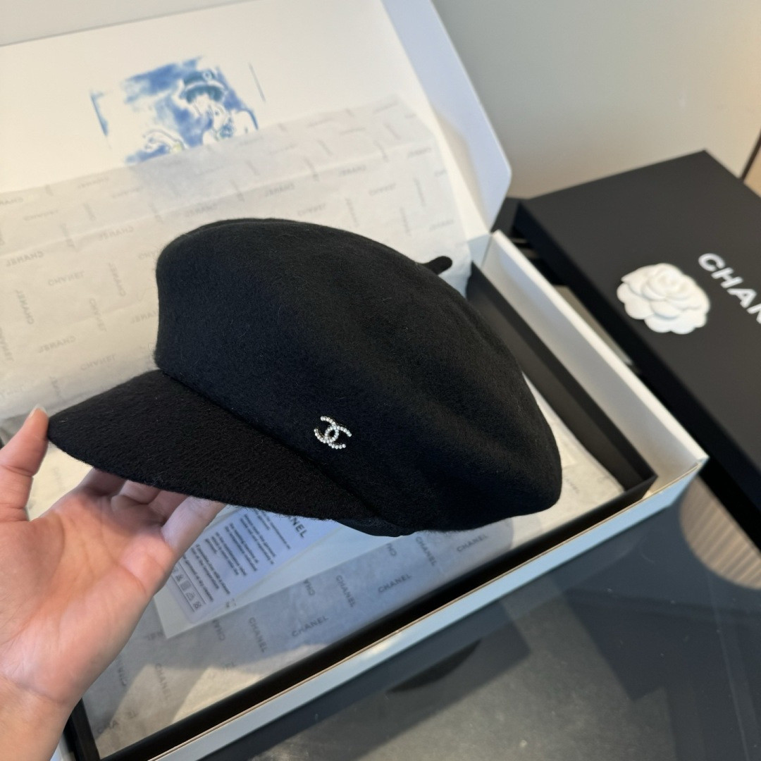 Chanel Wool Felt Beret