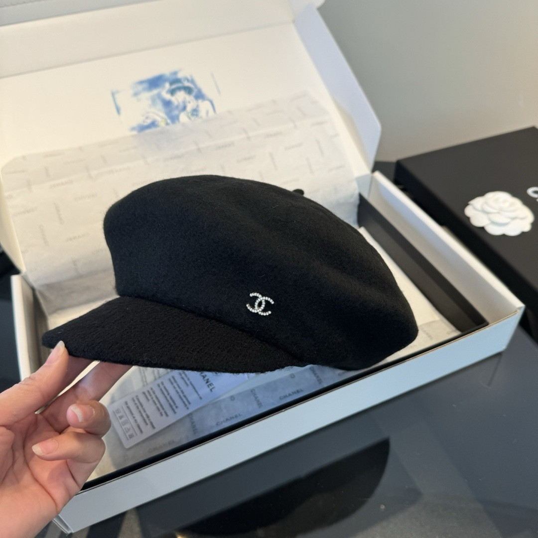 Chanel Wool Felt Beret