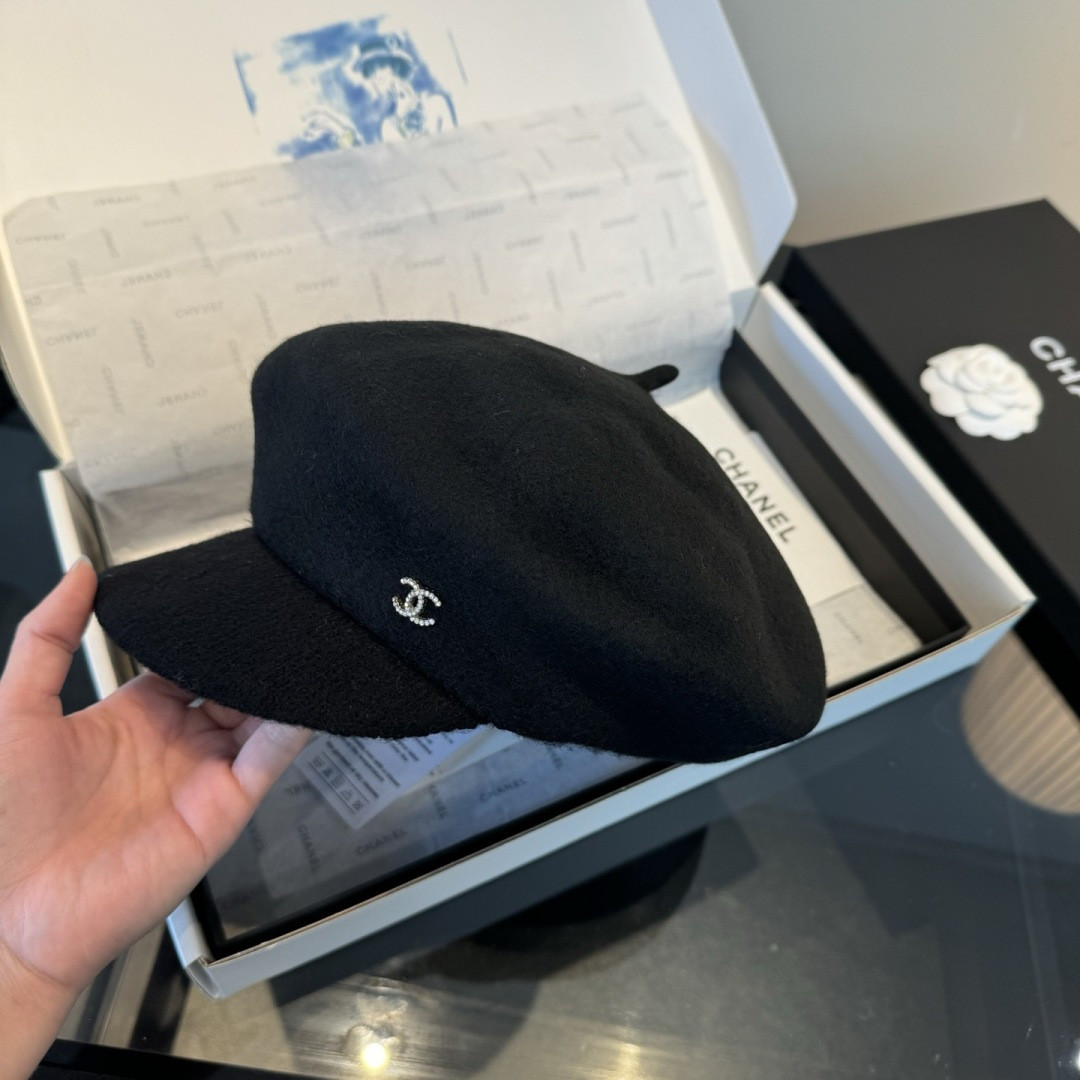 Chanel Wool Felt Beret
