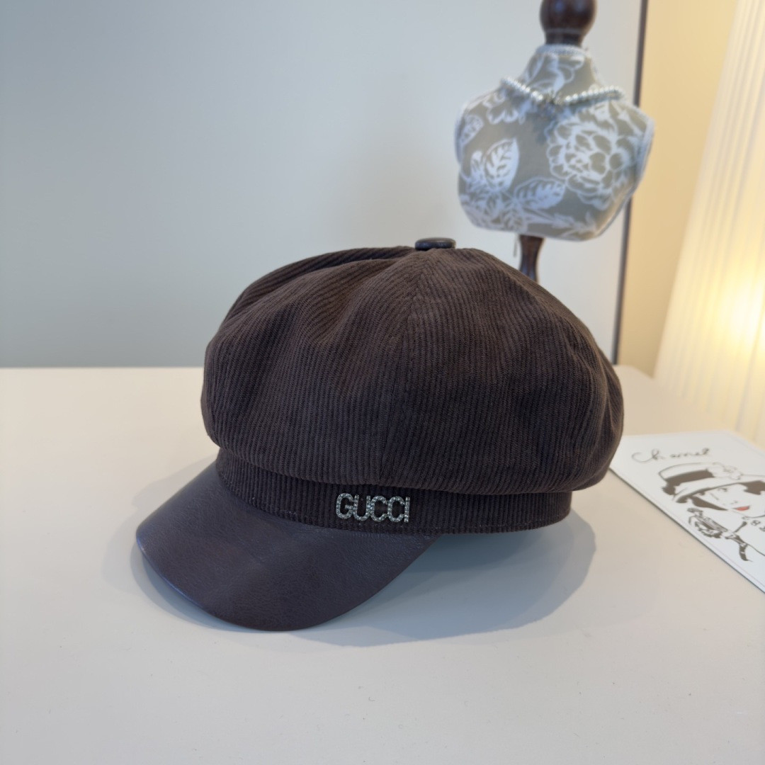 Gucci Newsboy Cap 57cm Head Circumference