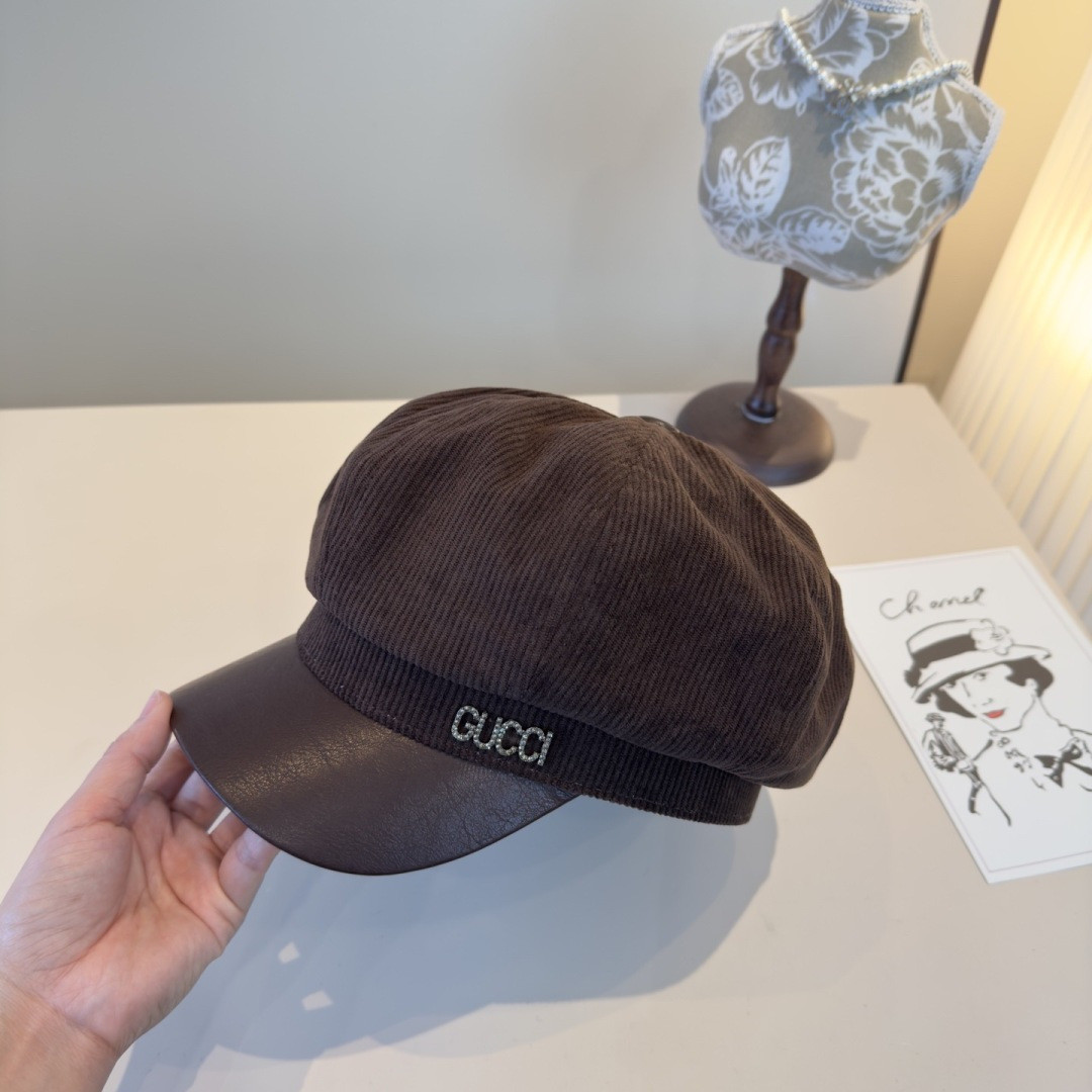 Gucci Newsboy Cap 57cm Head Circumference