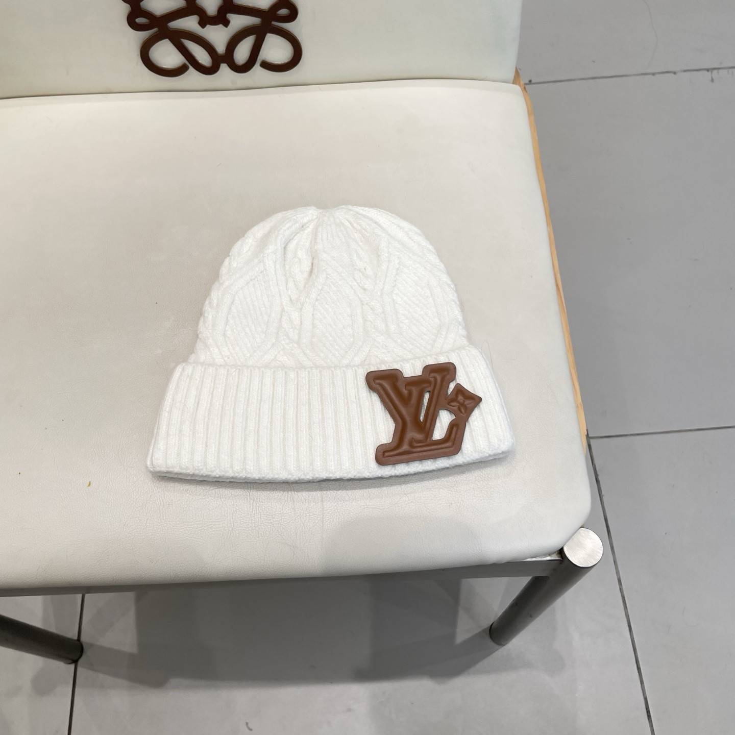 Louis Vuitton Beanie 70% wool 30% rabbit hair