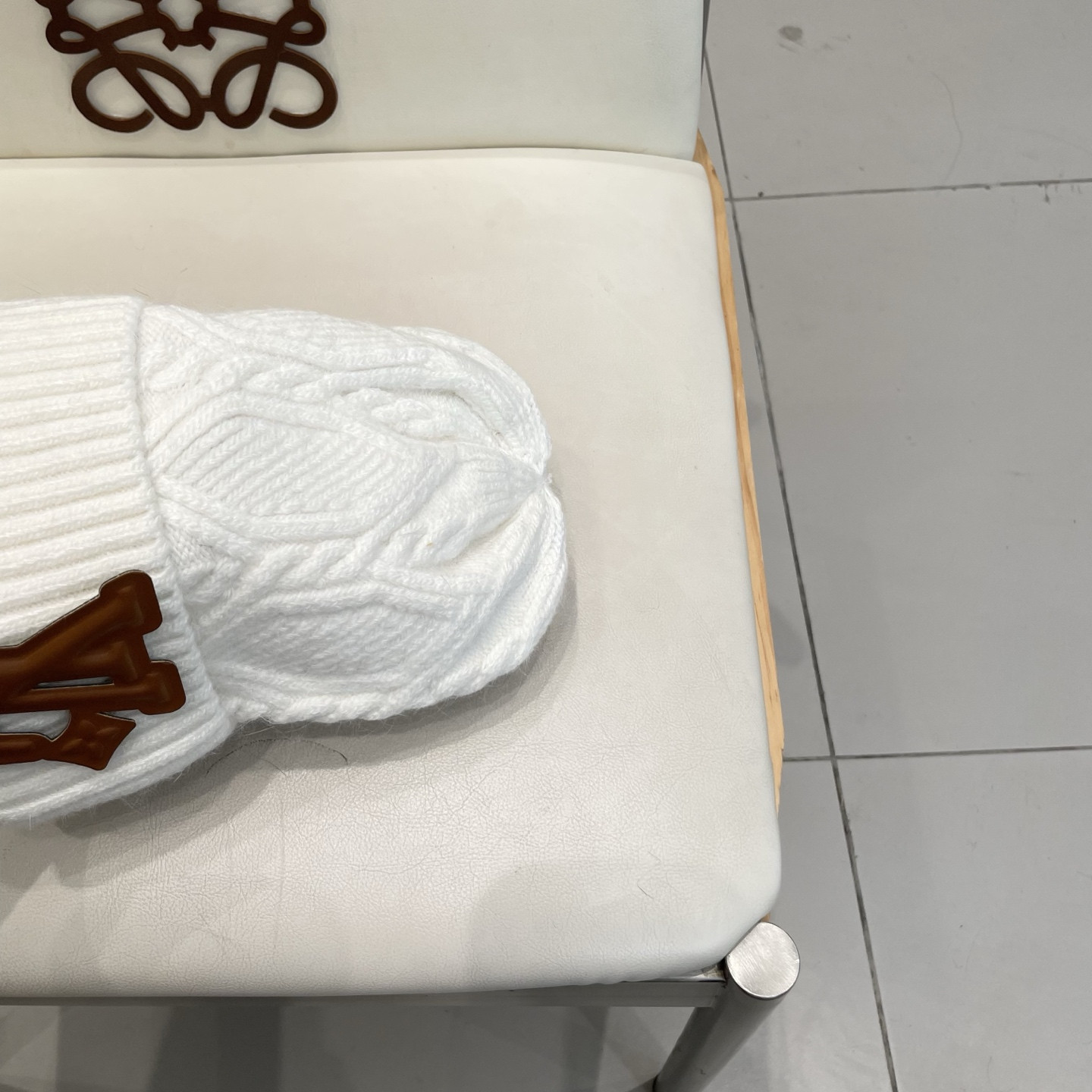 Louis Vuitton Beanie 70% wool 30% rabbit hair