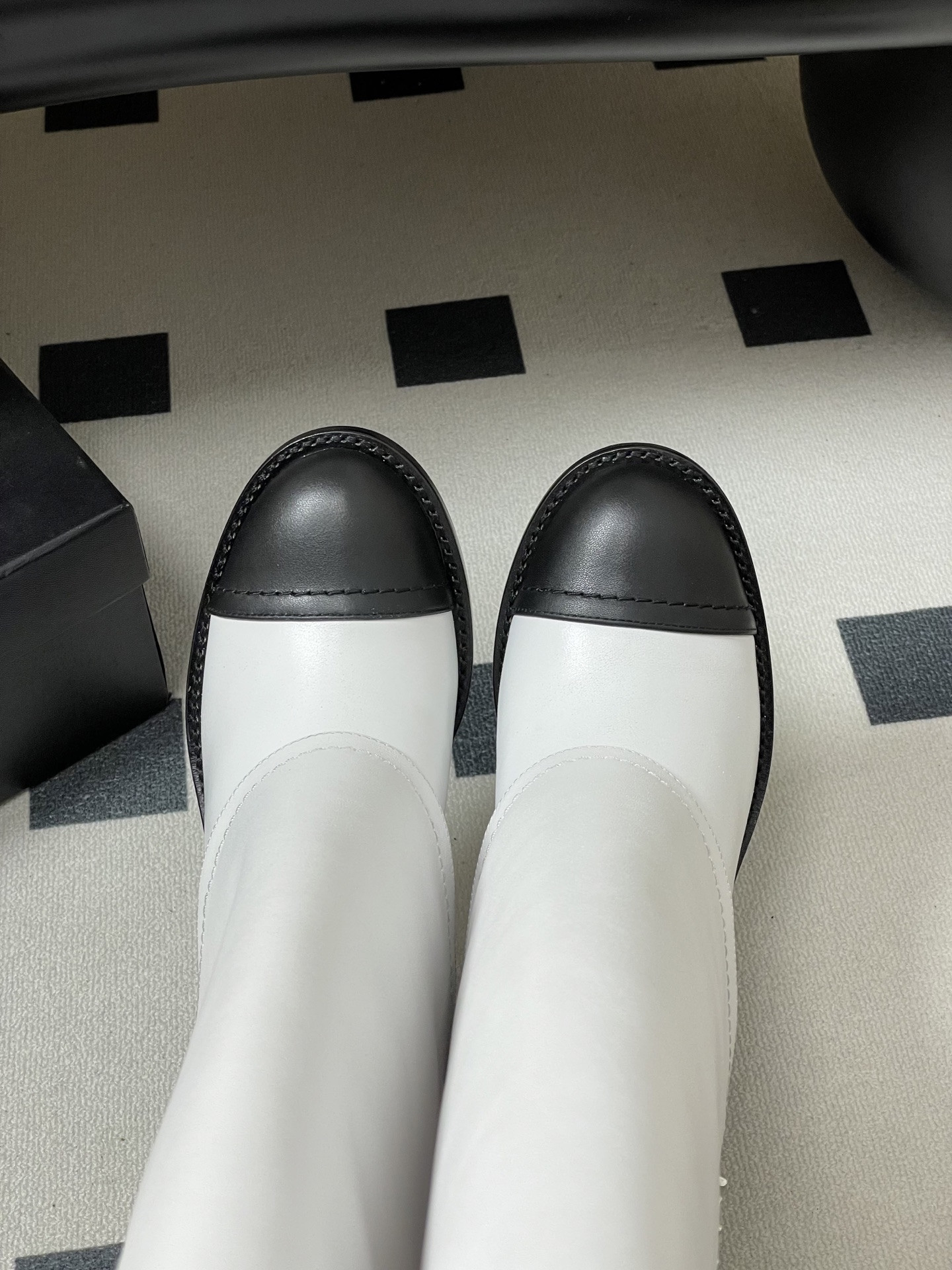 UA Ch**el High Boots 7cm Heel