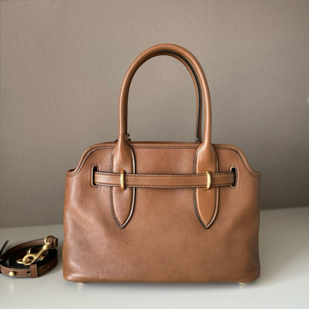 Miu Miu Aventure Nappa Leather Handbag 22x30x10cm