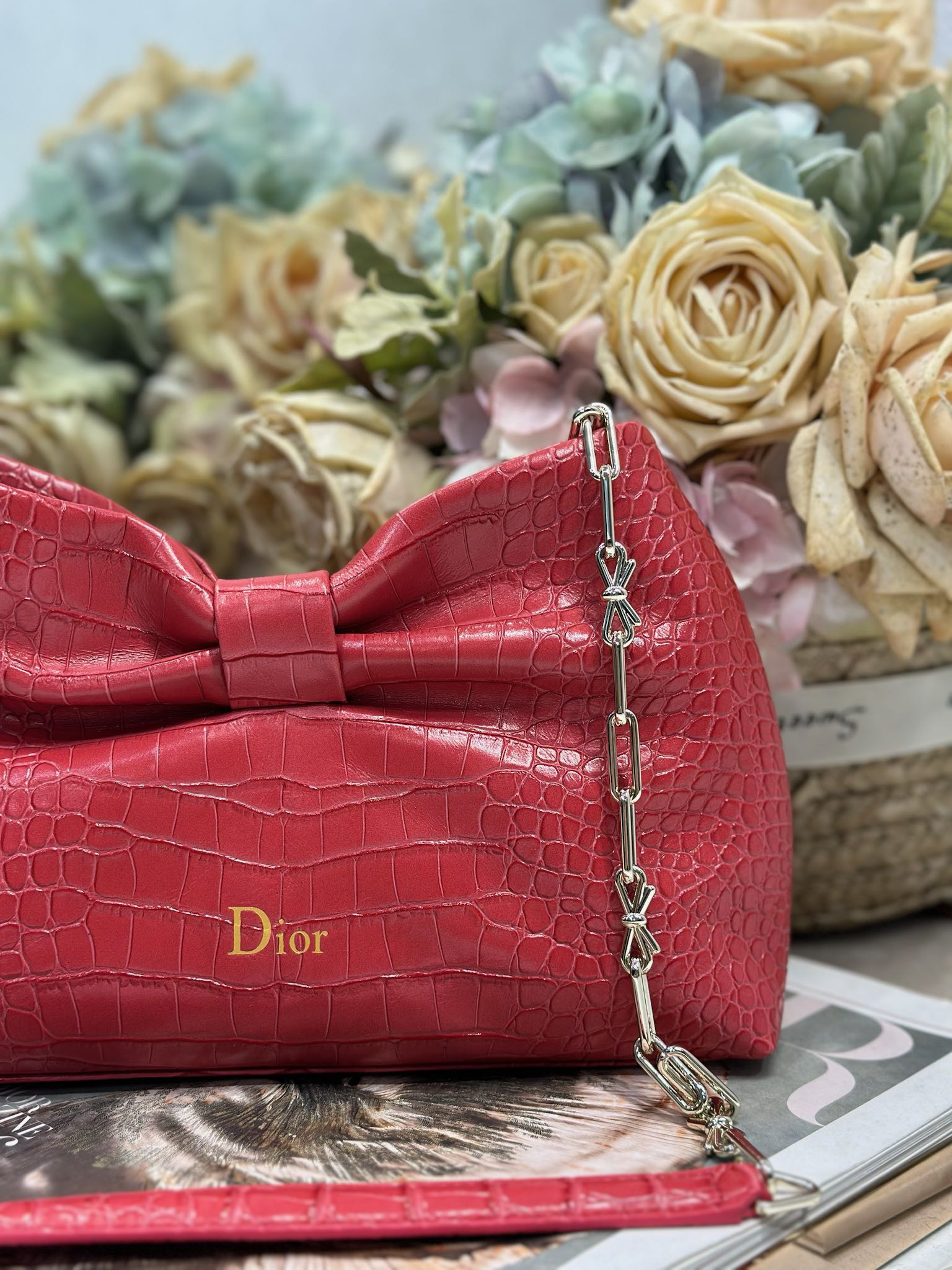 D10r Small Bow Bag 26x16x10cm