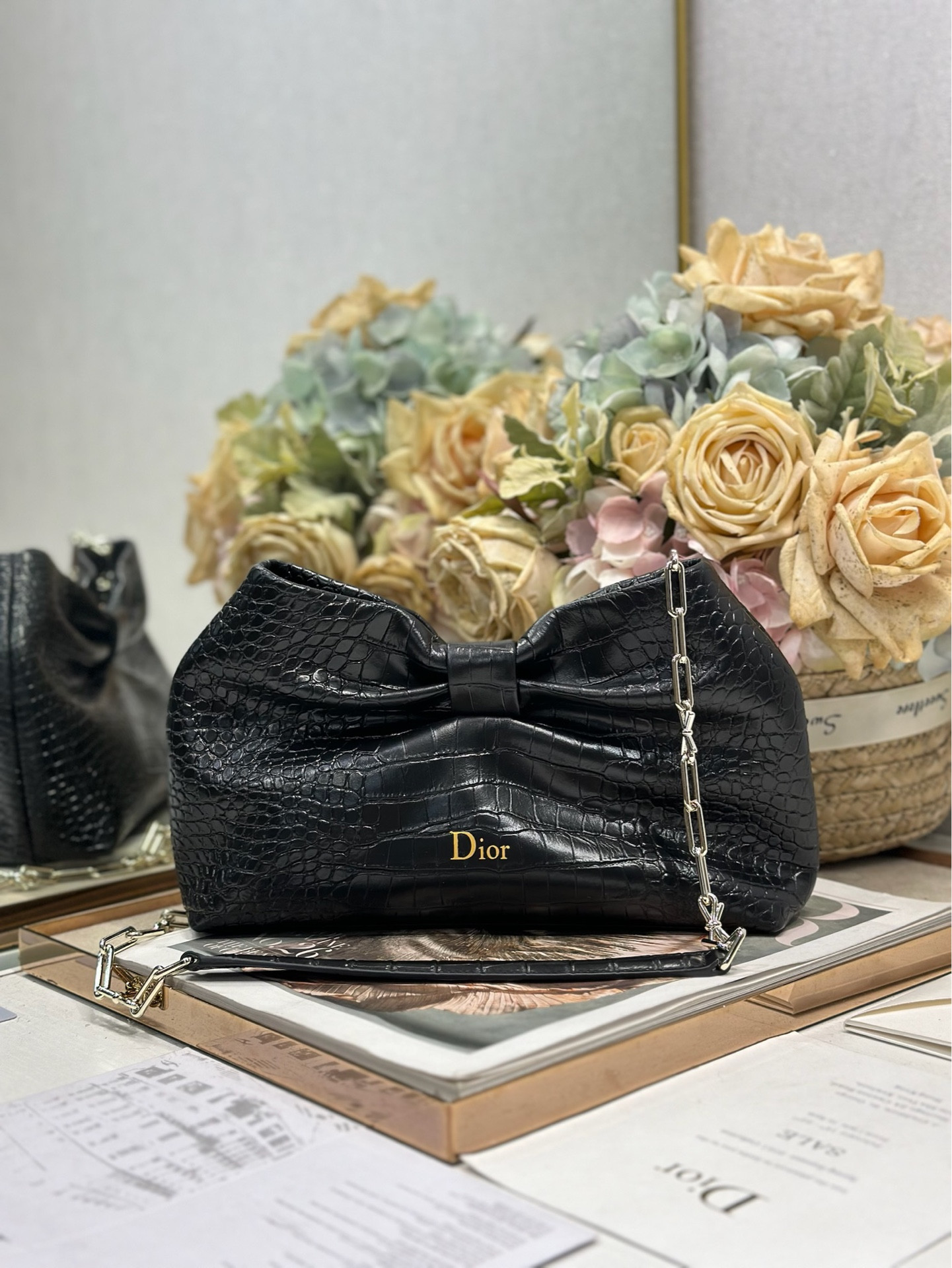 D10r Small Bow Bag 26x16x10cm