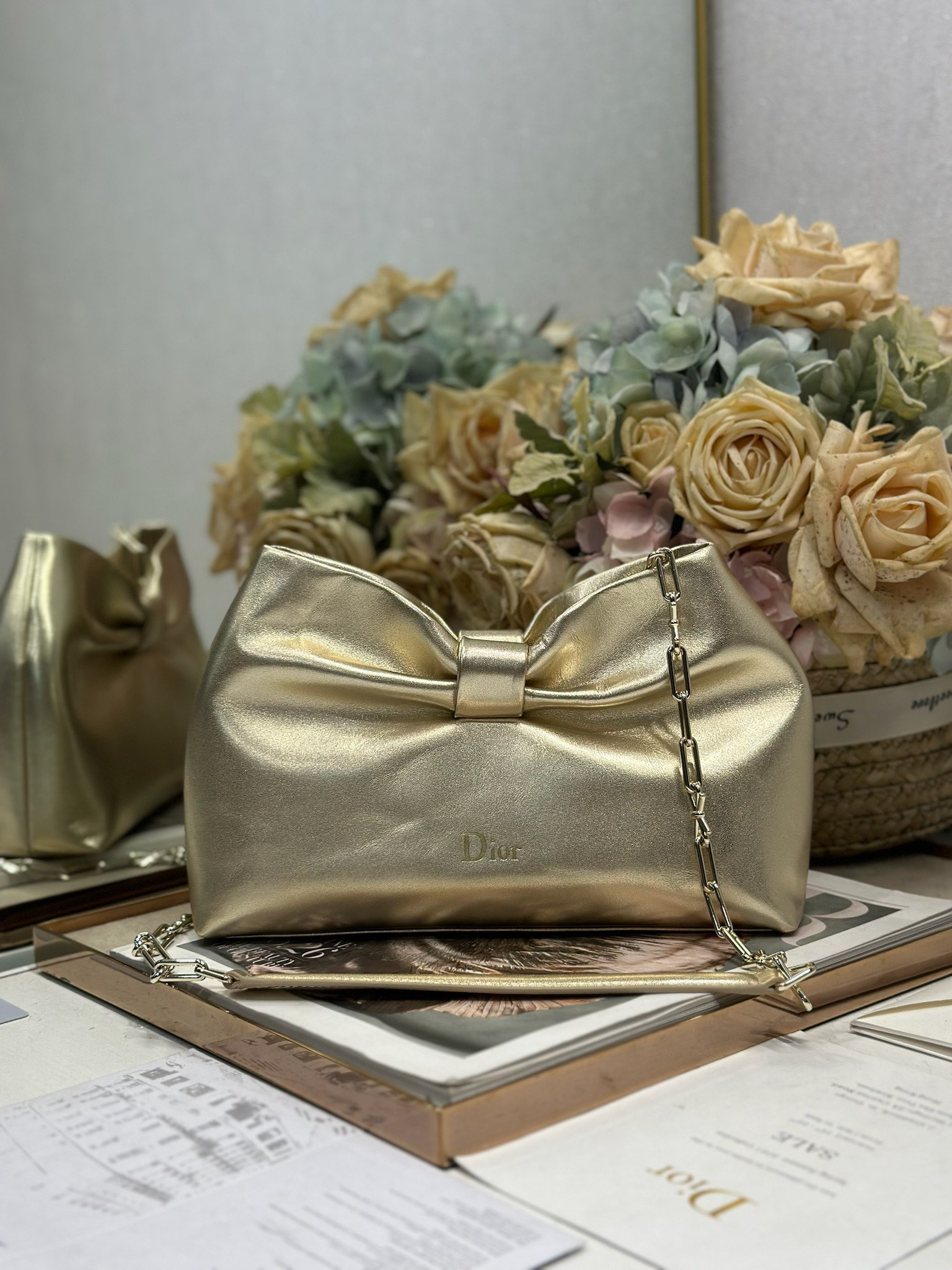 D10r Small Bow Bag 26x16x10cm