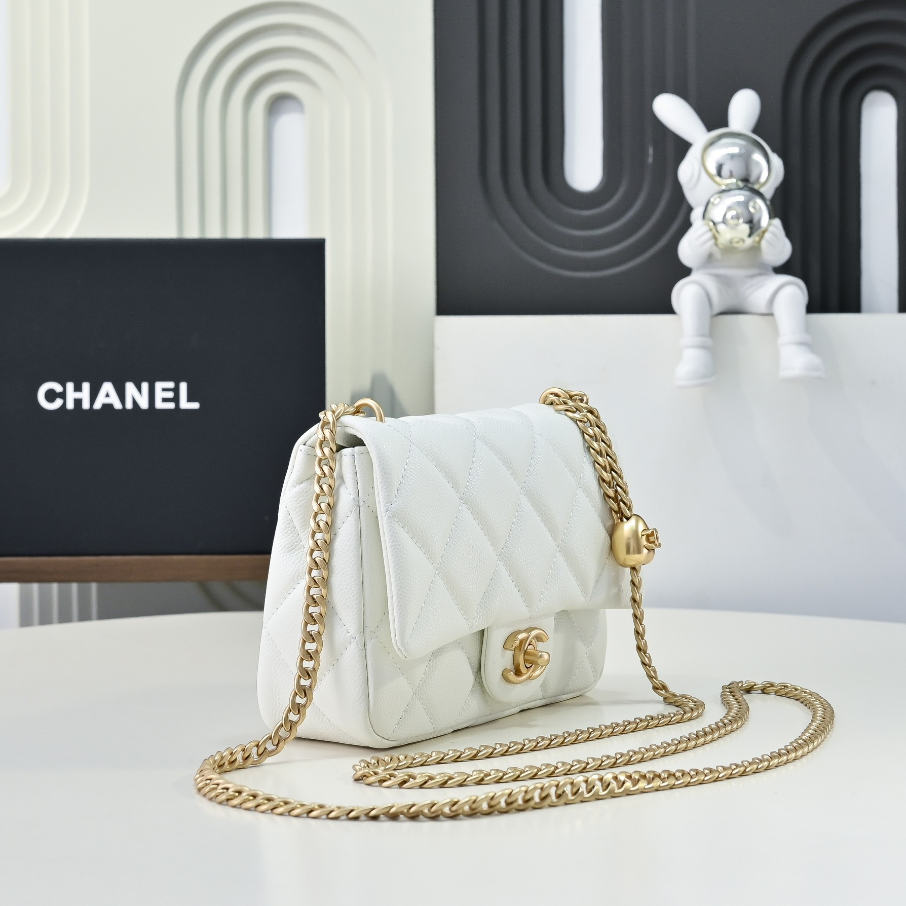 Chanel 23P Flap Bag AS3829 14x20x8cm