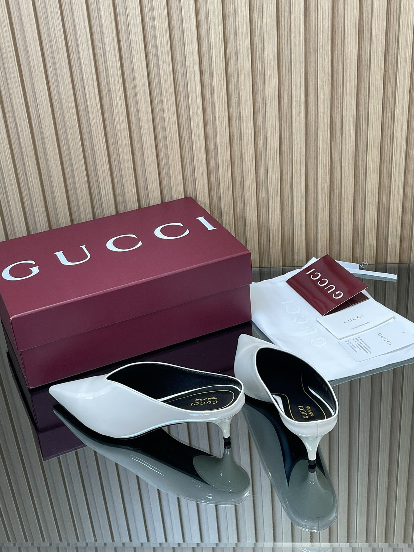 UA Gucci 97 Heeled Mule