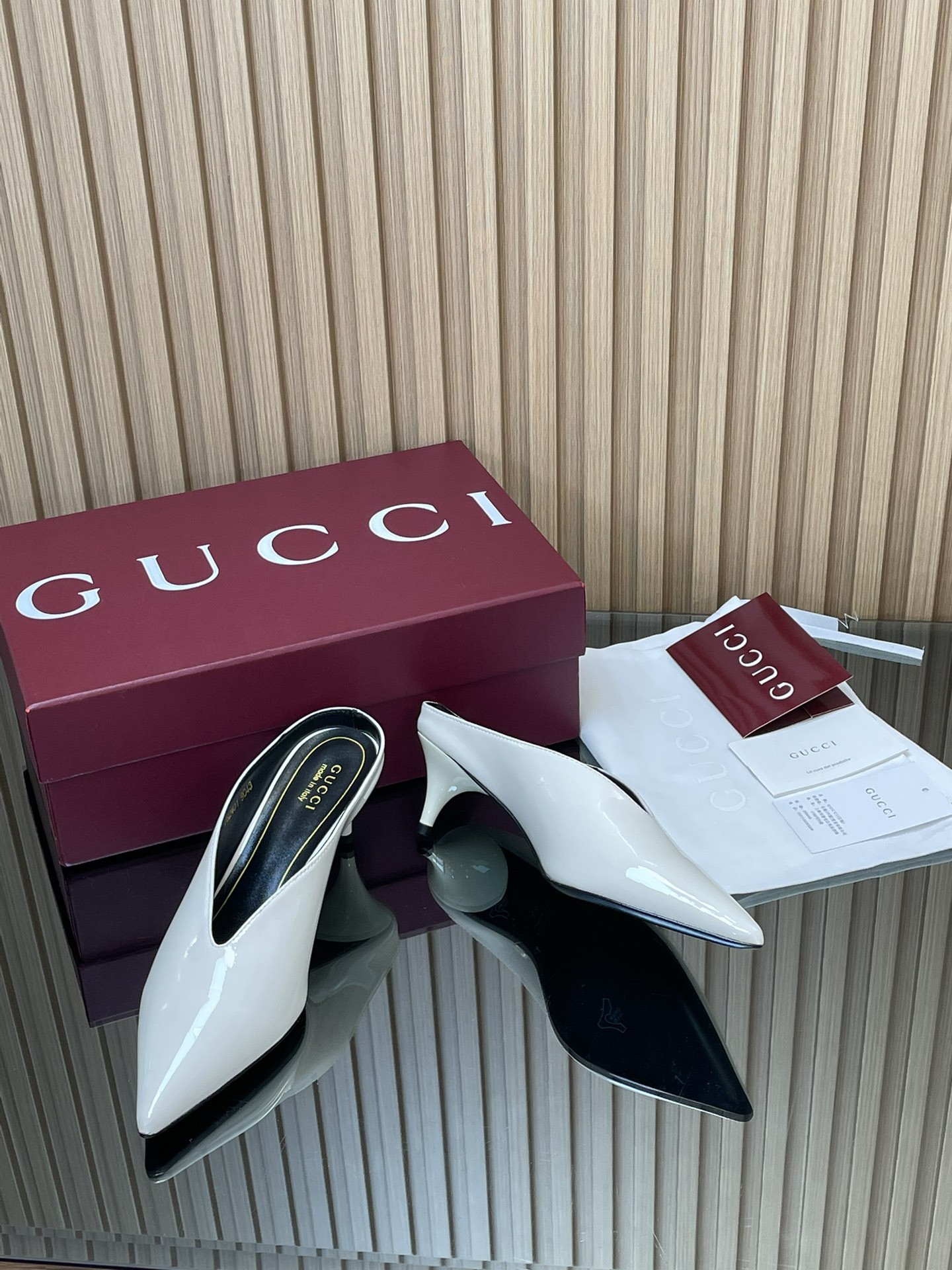 UA Gucci 97 Heeled Mule