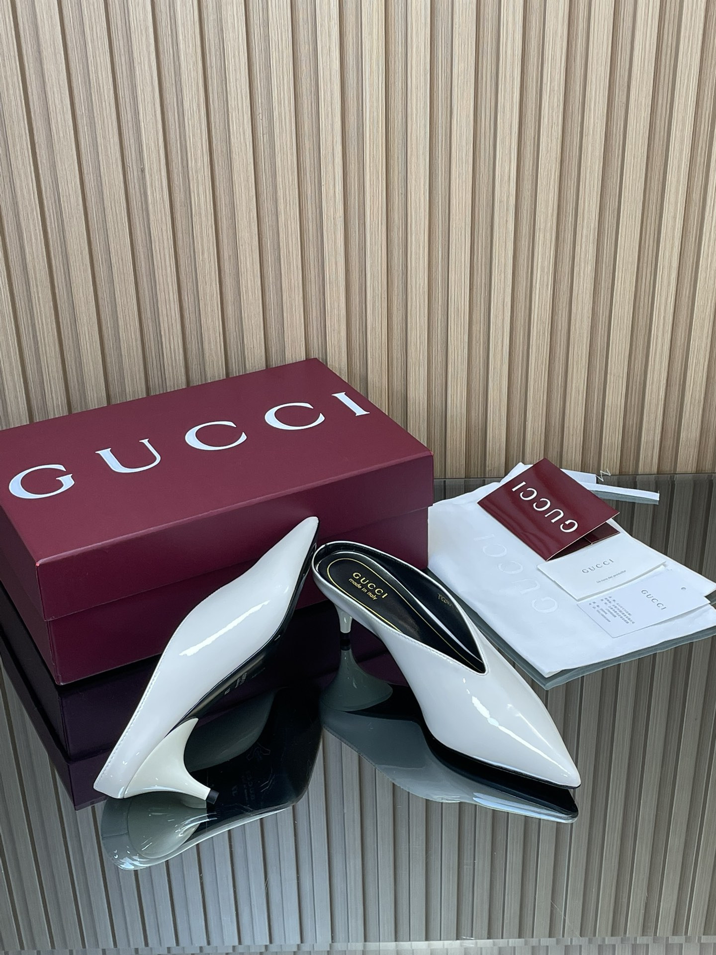 UA Gucci 97 Heeled Mule