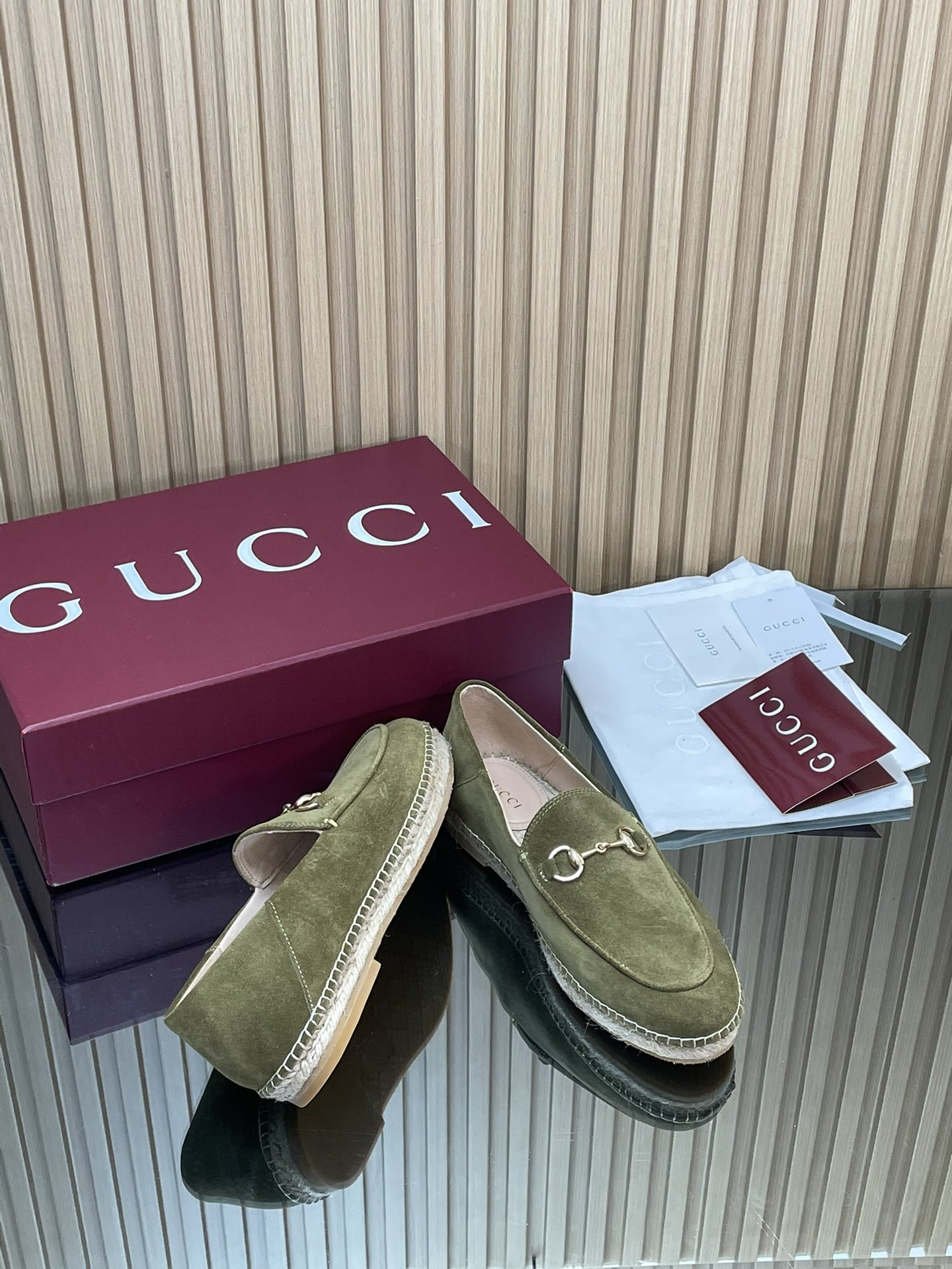UA Gucci Espadrille With Horsebit