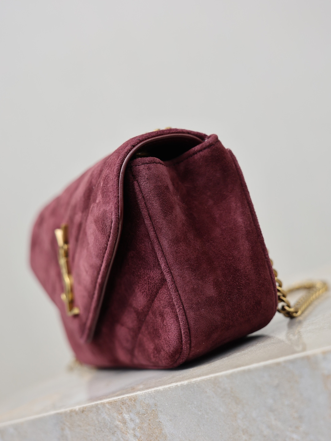 YSL LOULOU MINI in Suede 20x12x5cm