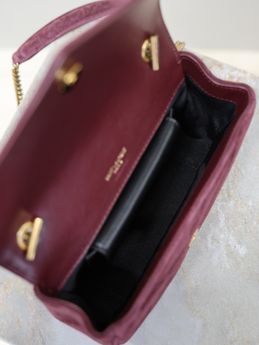 YSL LOULOU MINI in Suede 20x12x5cm