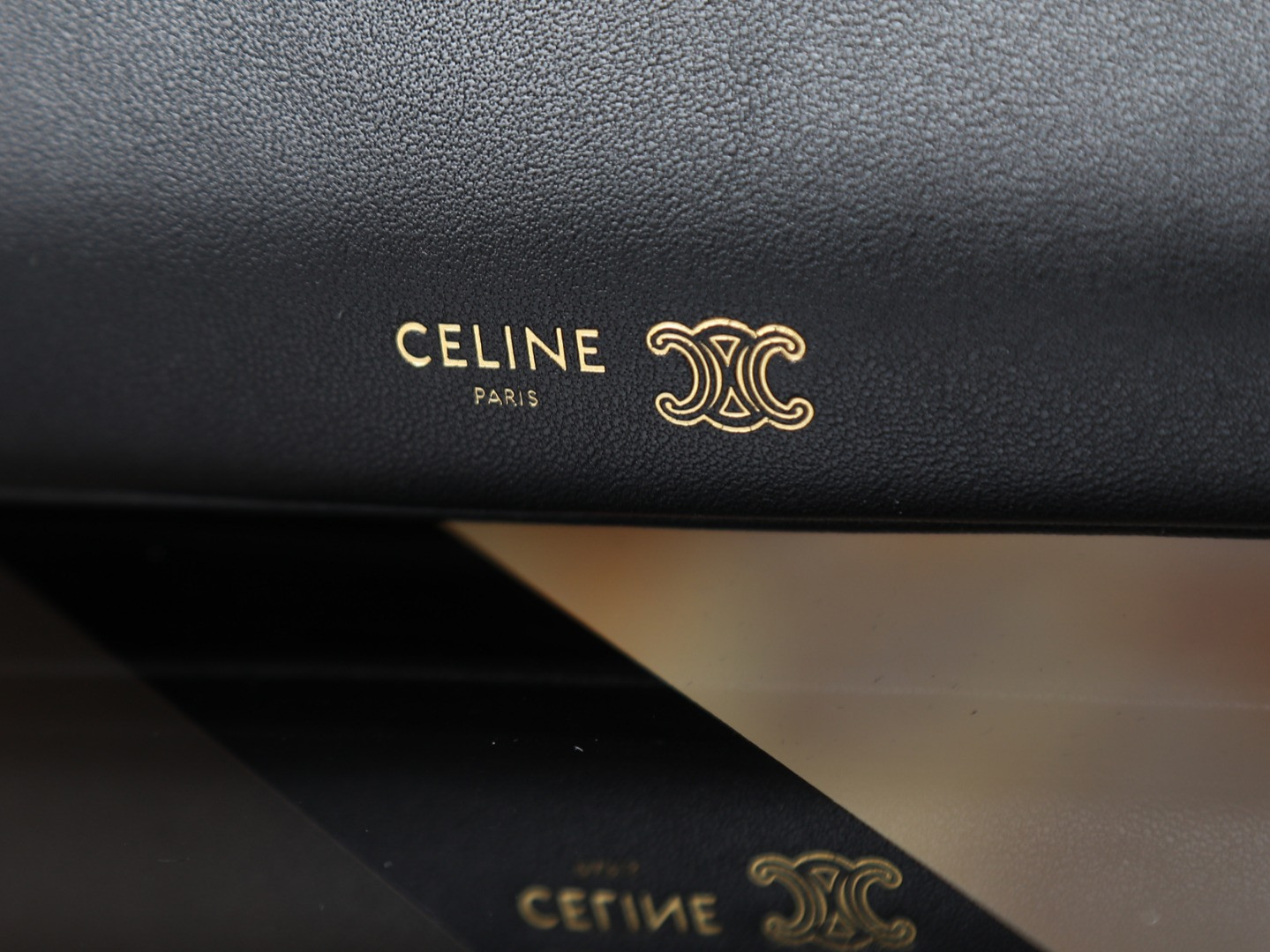 Celine TRIO FLAP IN Smooth Lambskin 22.5x13x3.5cm
