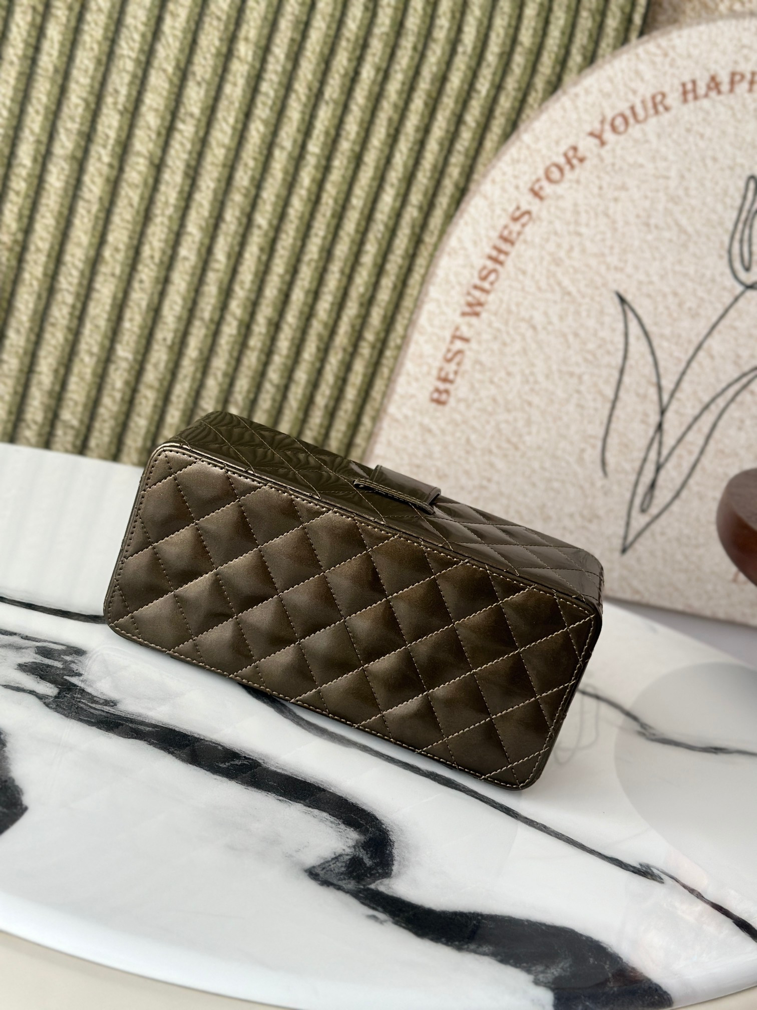 Chanel Vintage Cosmetic Bag 22x10x8.5cm