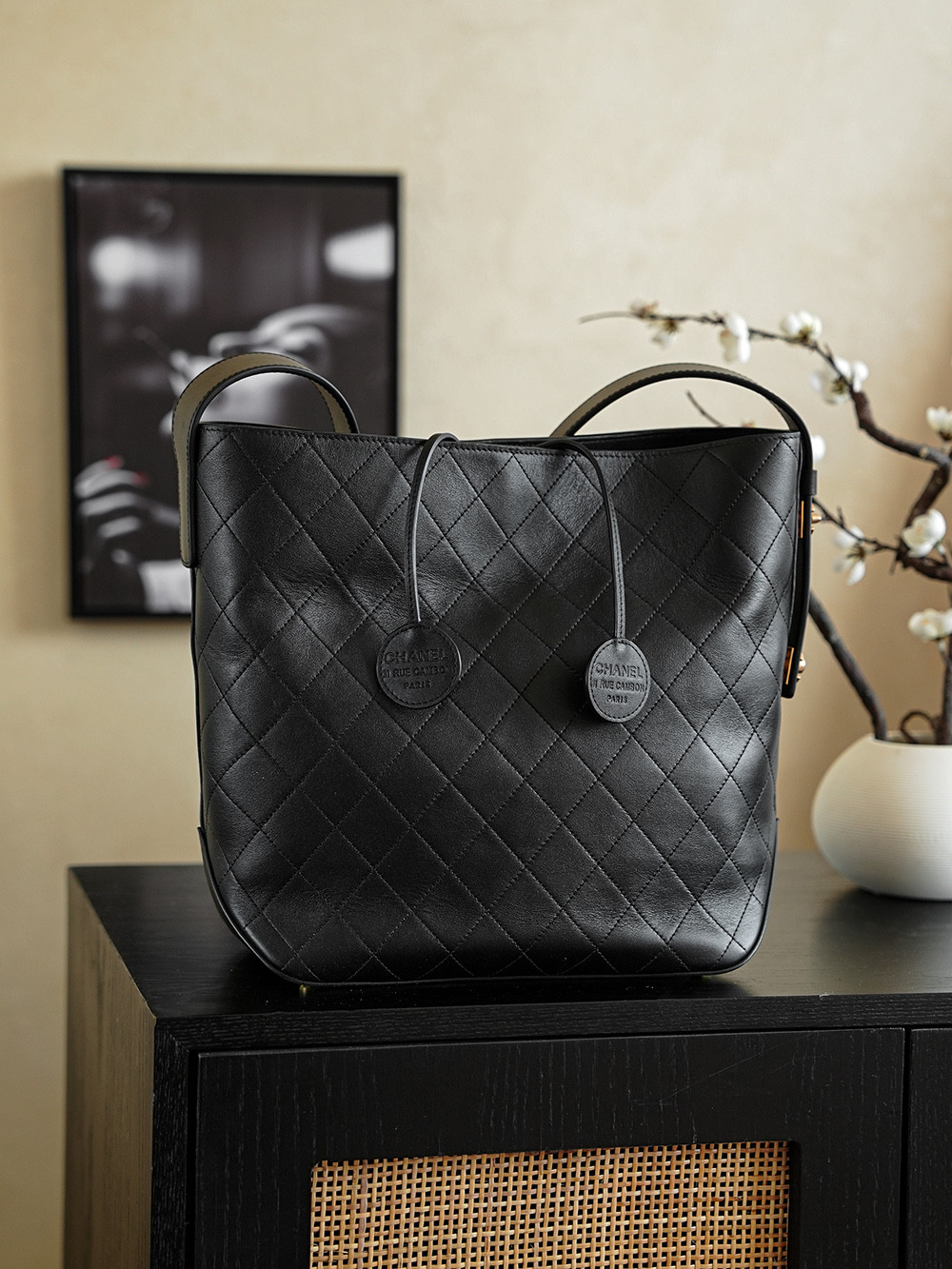 Chanel 26C Bucket Bag 12x32x31cm