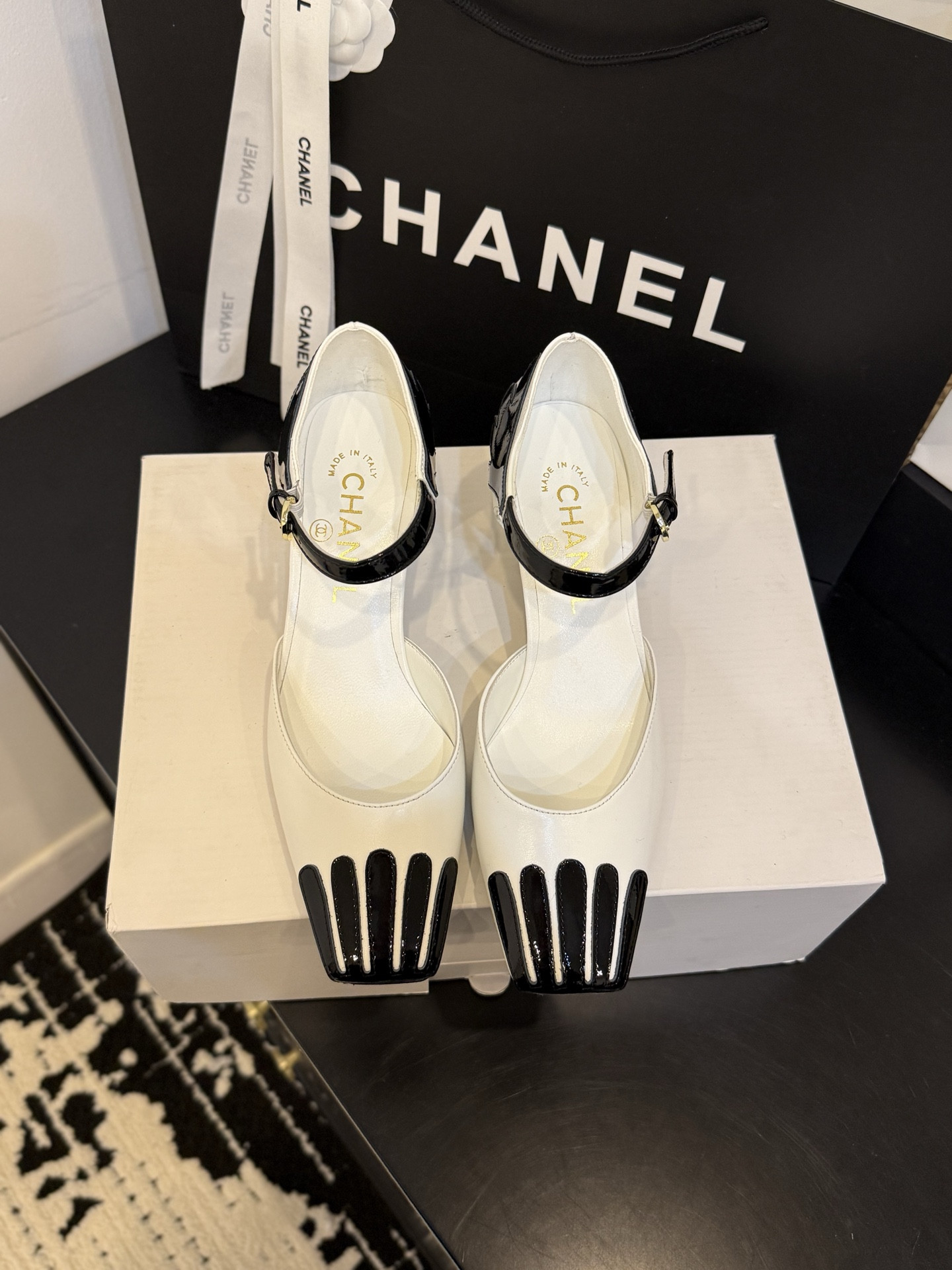 UA Chanel Mary Janes