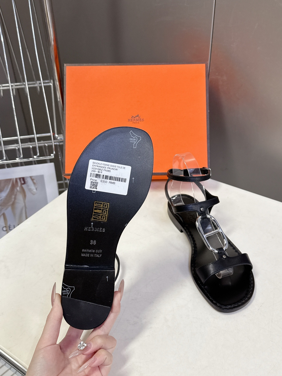 UA Hermès Marinella Sandal