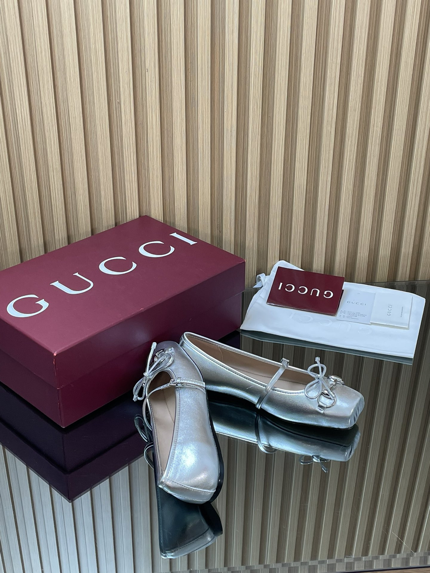 UA Gucci Horsebit Ballet Flat