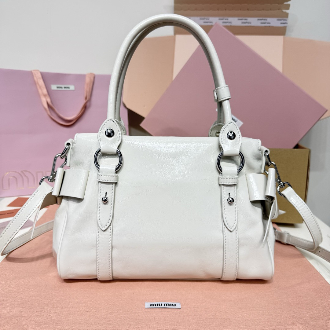 Miu Miu Motorcycle Bag 5BA327 27x22x13cm