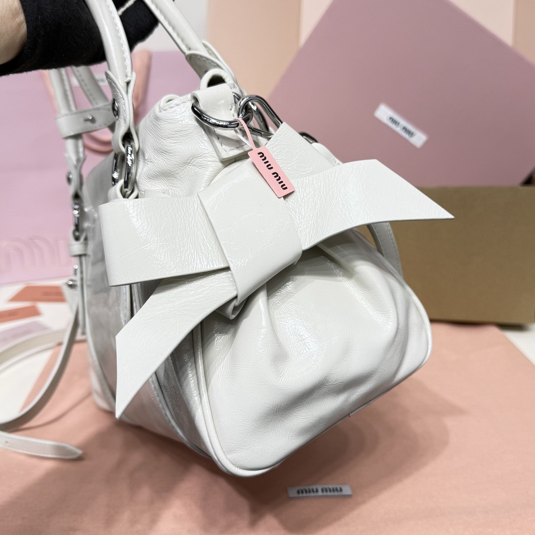 Miu Miu Motorcycle Bag 5BA327 27x22x13cm