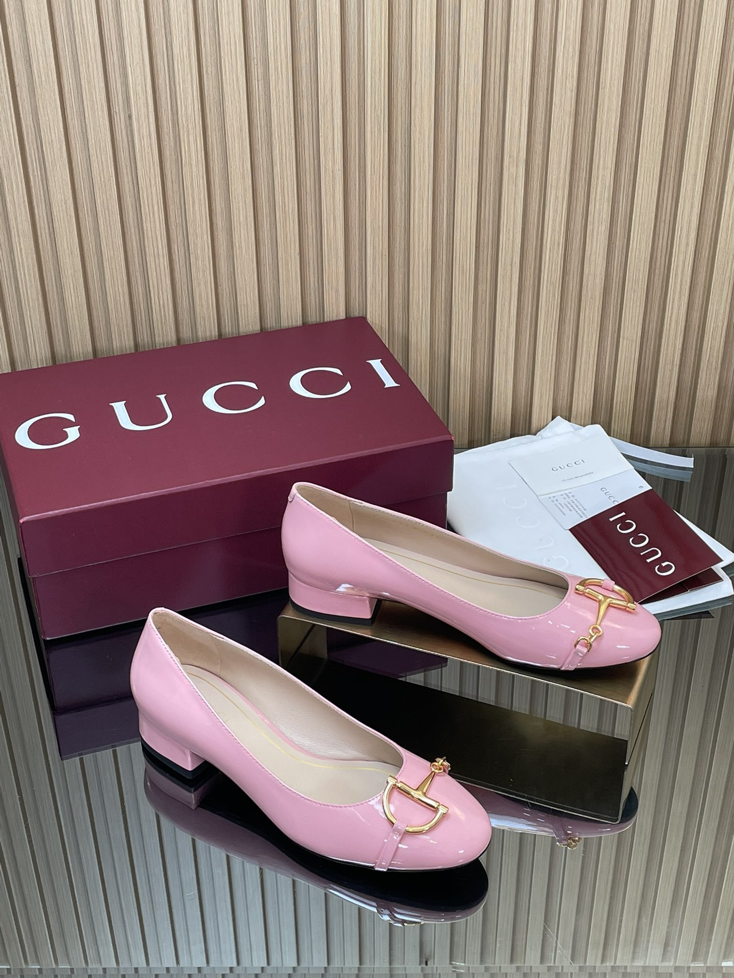 UA Gucci Ballet Flat With Half Horsebit