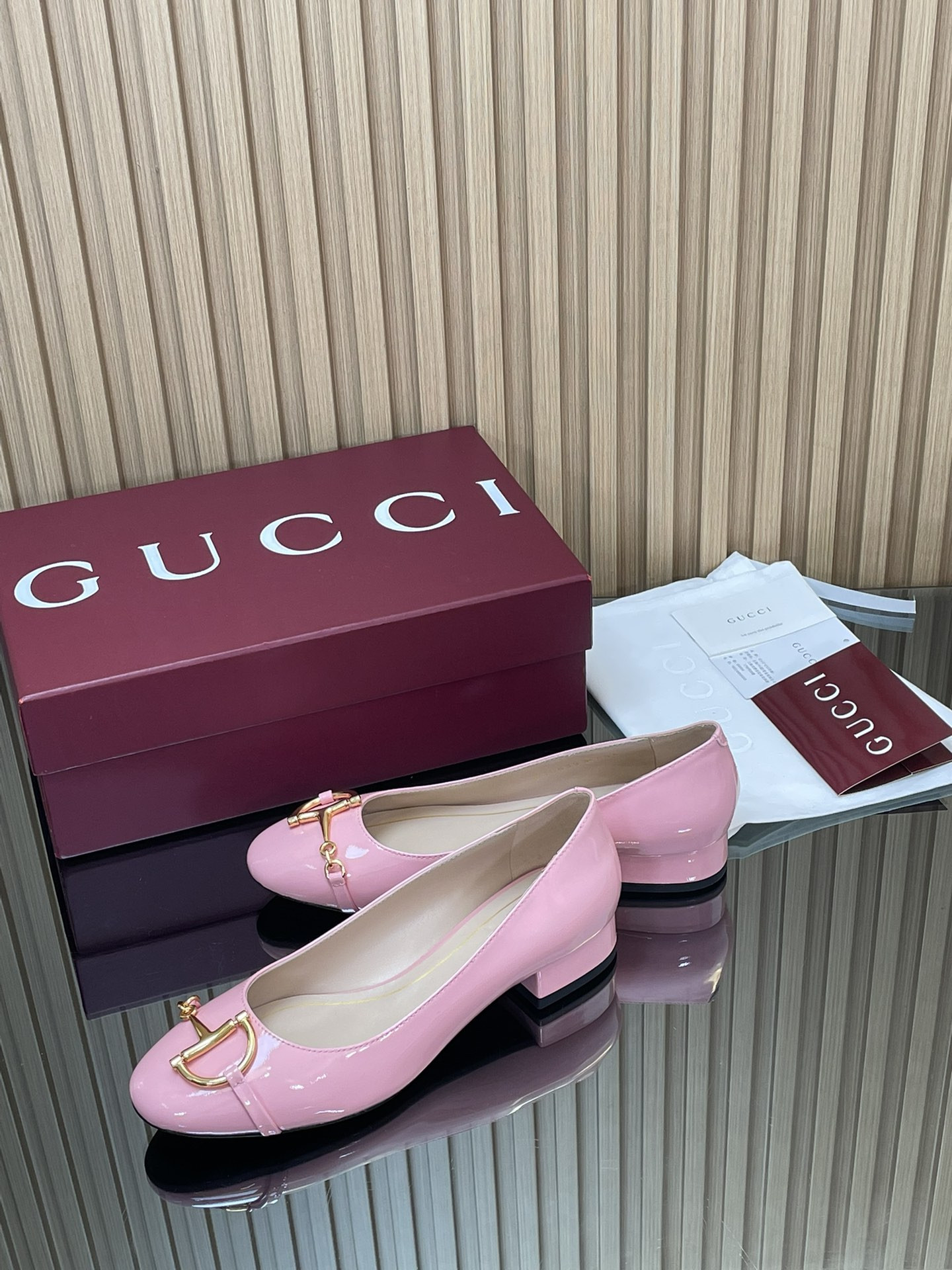 UA Gucci Ballet Flat With Half Horsebit