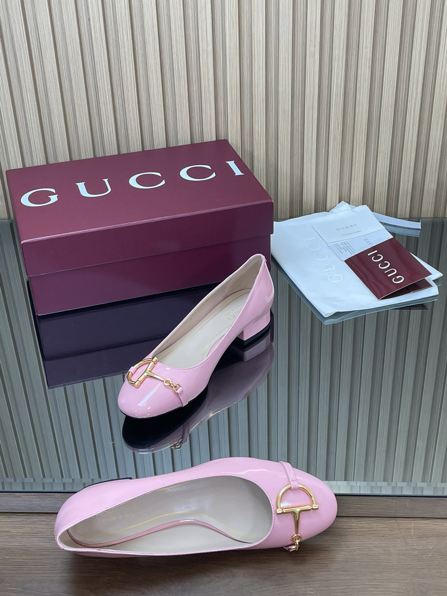 UA Gucci Ballet Flat With Half Horsebit