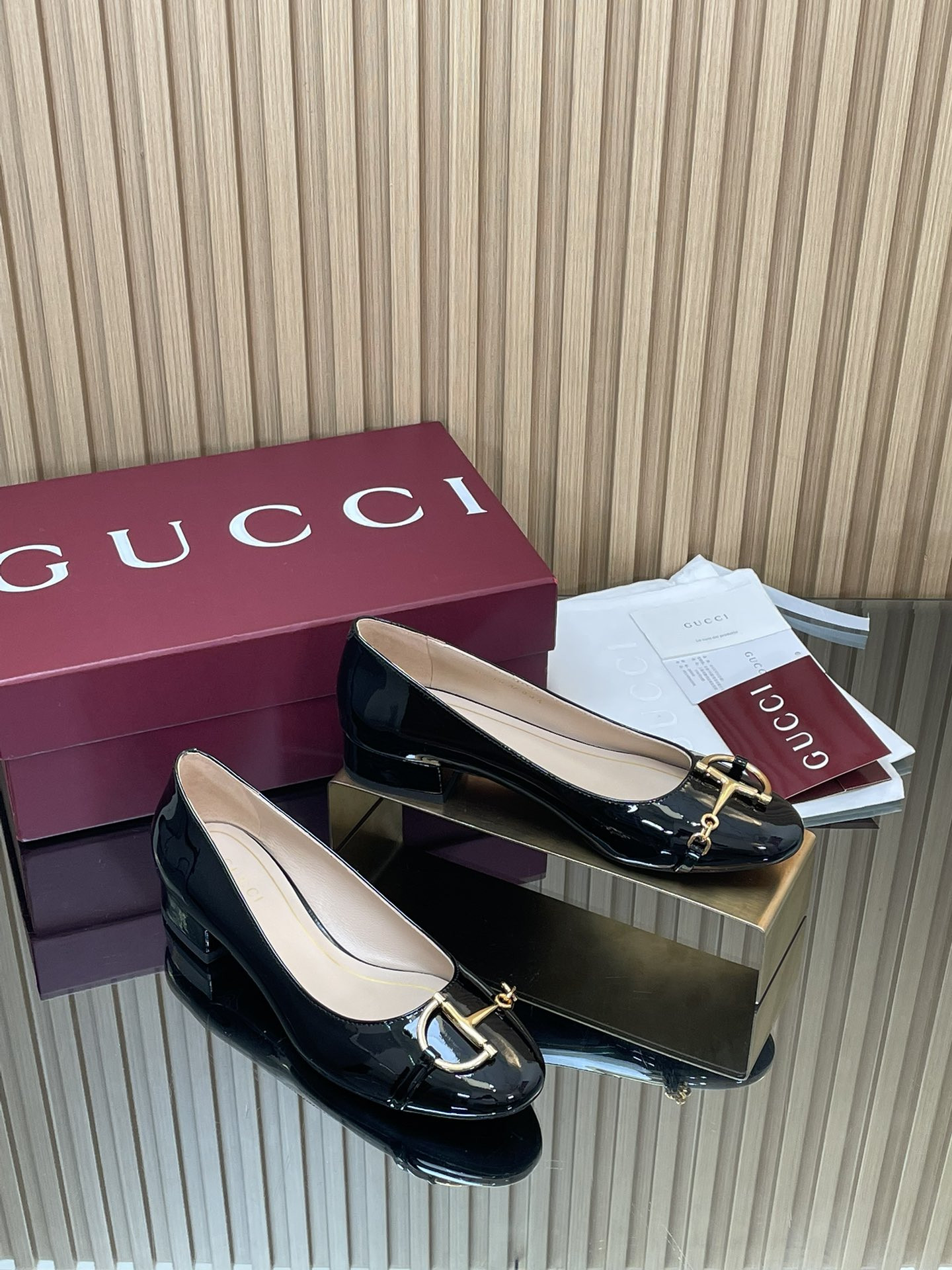 UA Gucci Ballet Flat With Half Horsebit