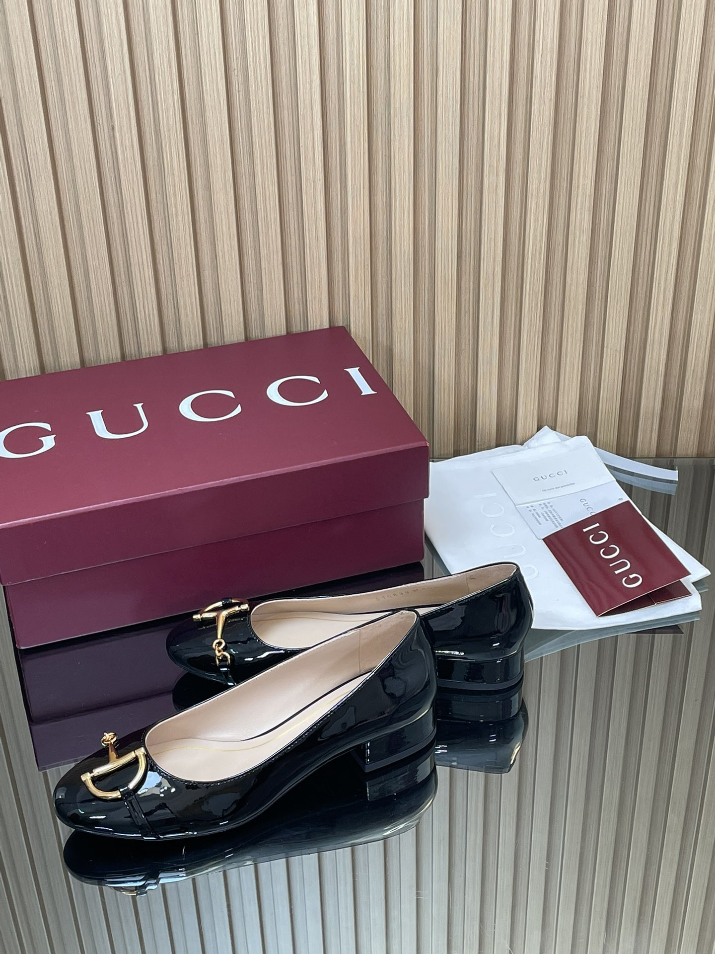 UA Gucci Ballet Flat With Half Horsebit