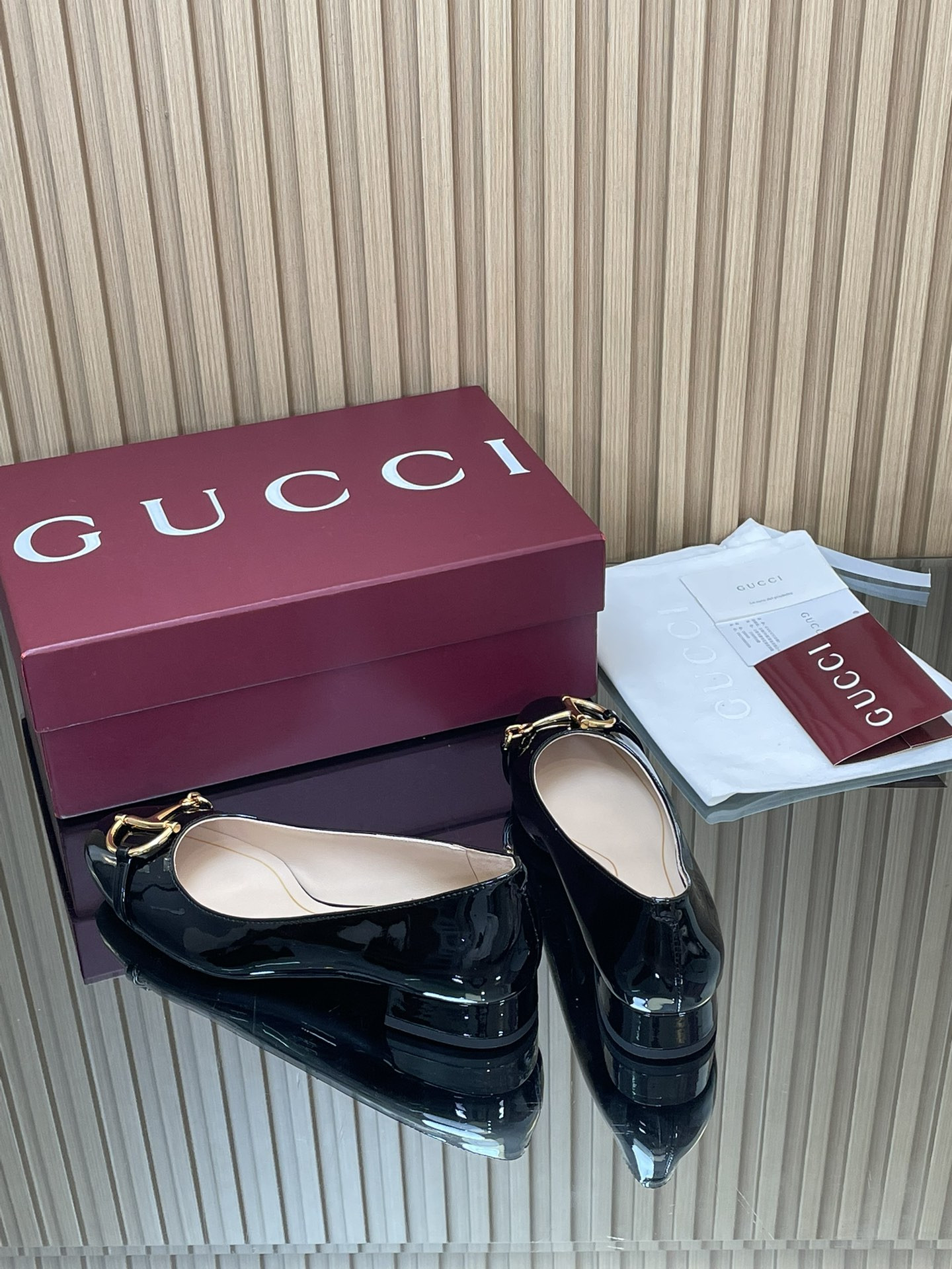 UA Gucci Ballet Flat With Half Horsebit